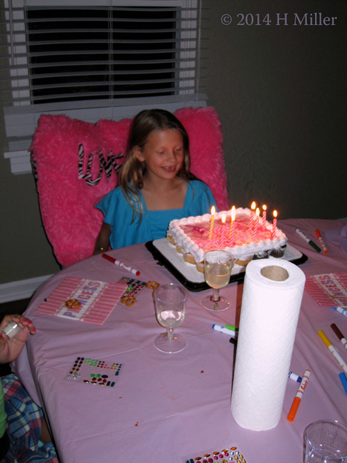 Caitlin's Spa Birthday Cake!!