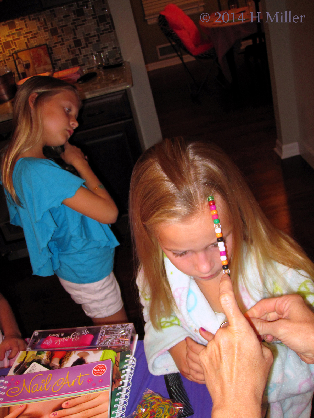 Kids Spa Hair Styling. 
