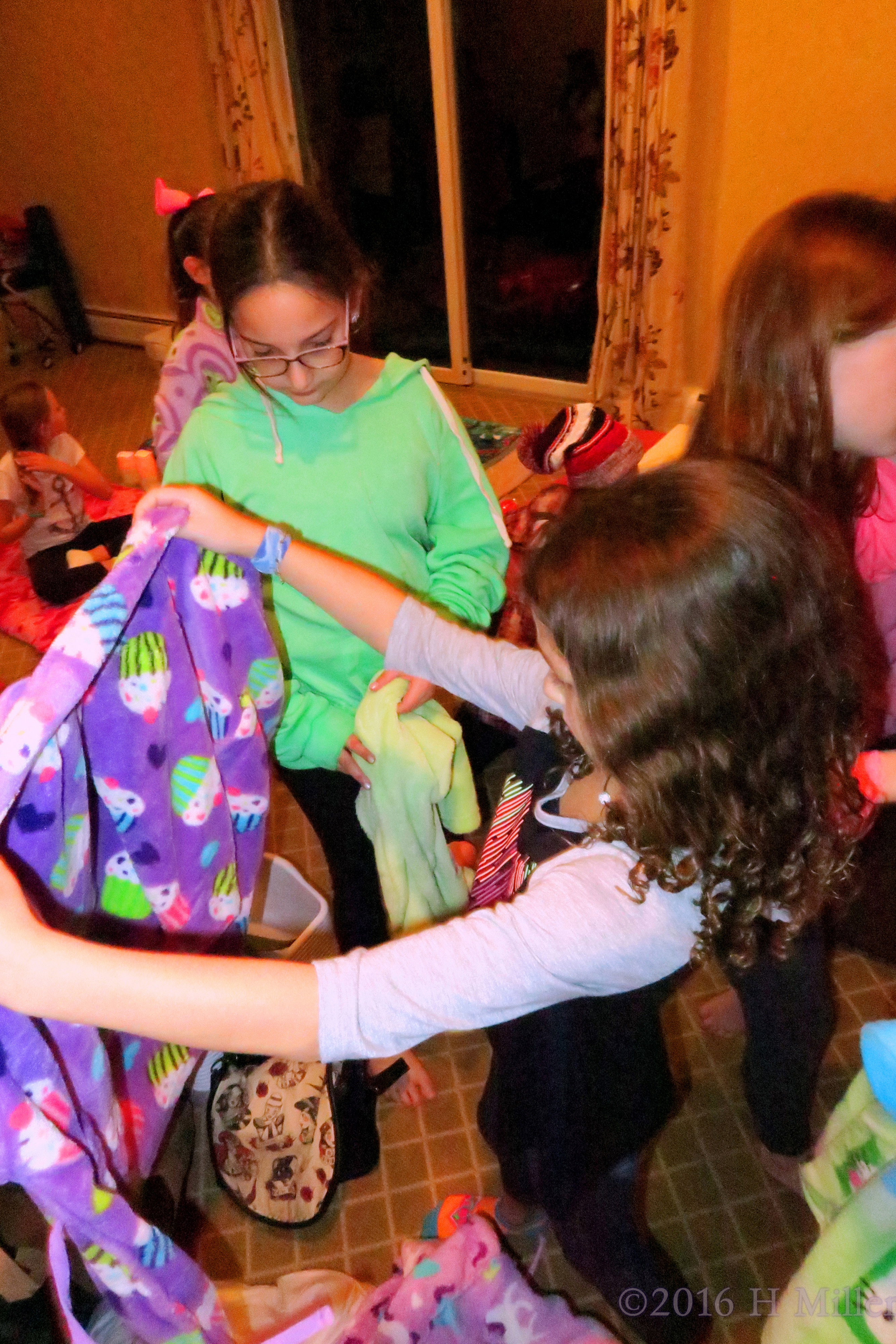 Finding A Spa Party Robe That She Likes. Finding A Spa Party Robe That She Likes.