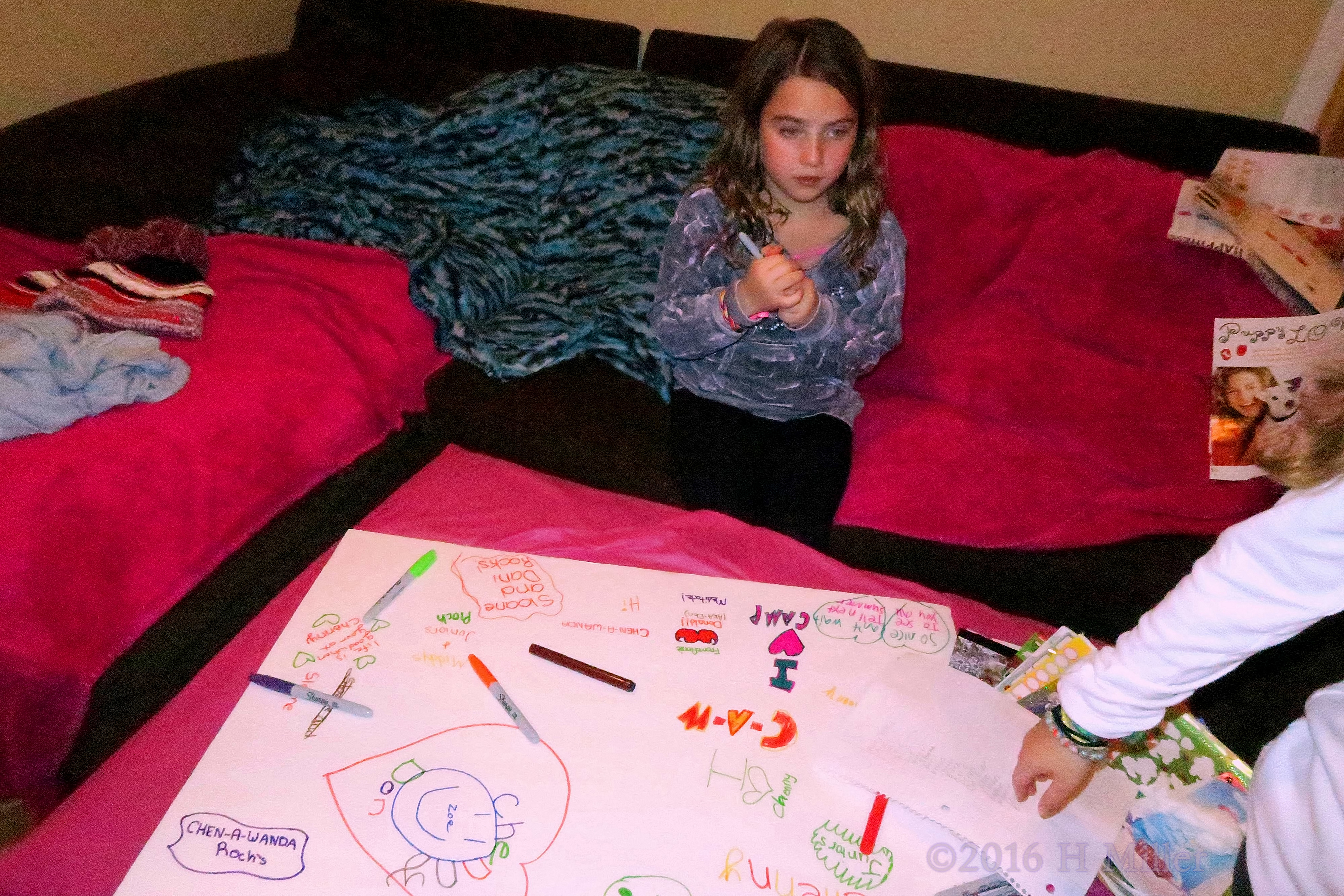 Spa Party For Kids Group Card Activity. Spa Party For Kids Group Card Activity.