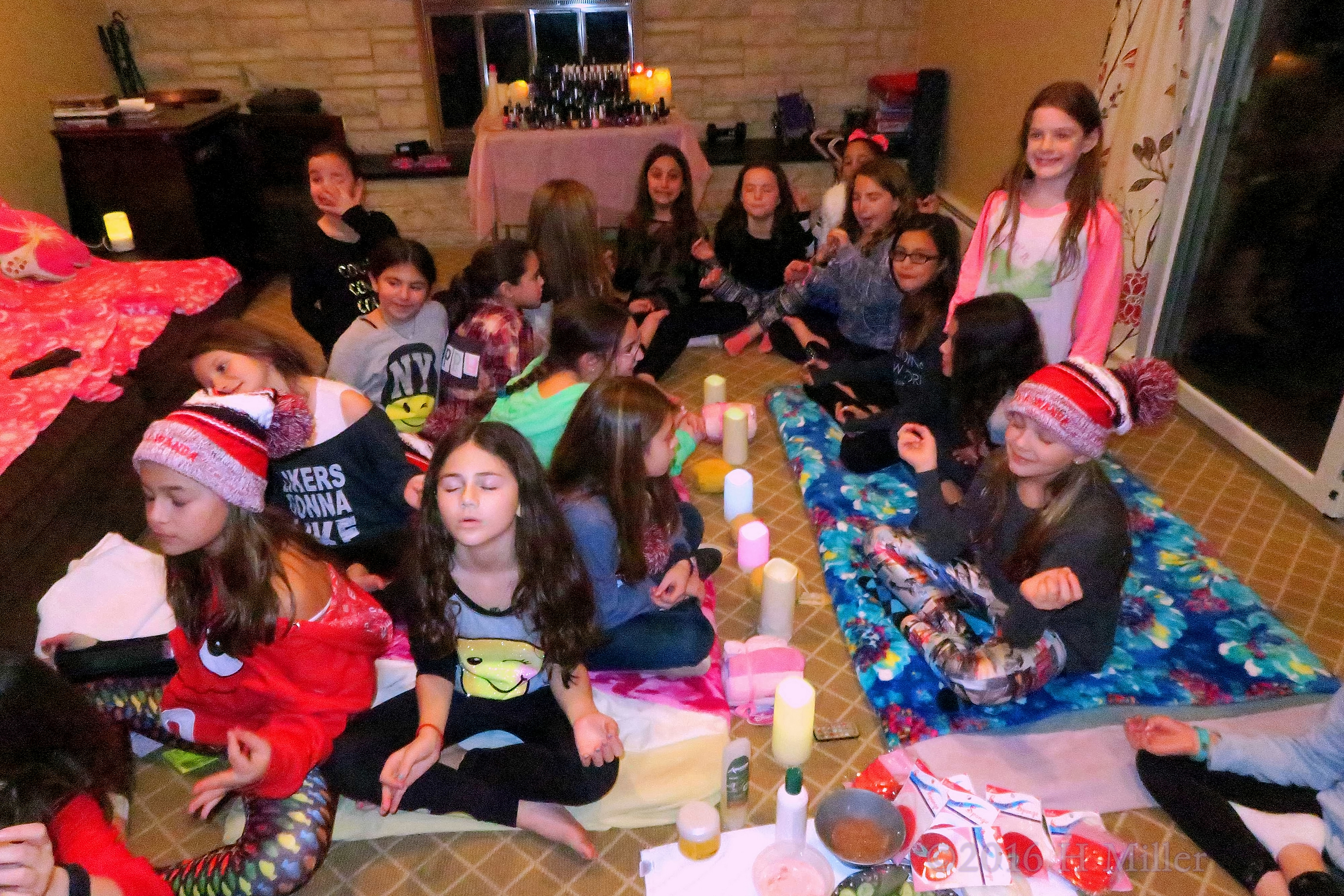 The Girls Taking A Minute To Relax. The Girls Taking A Minute To Relax.