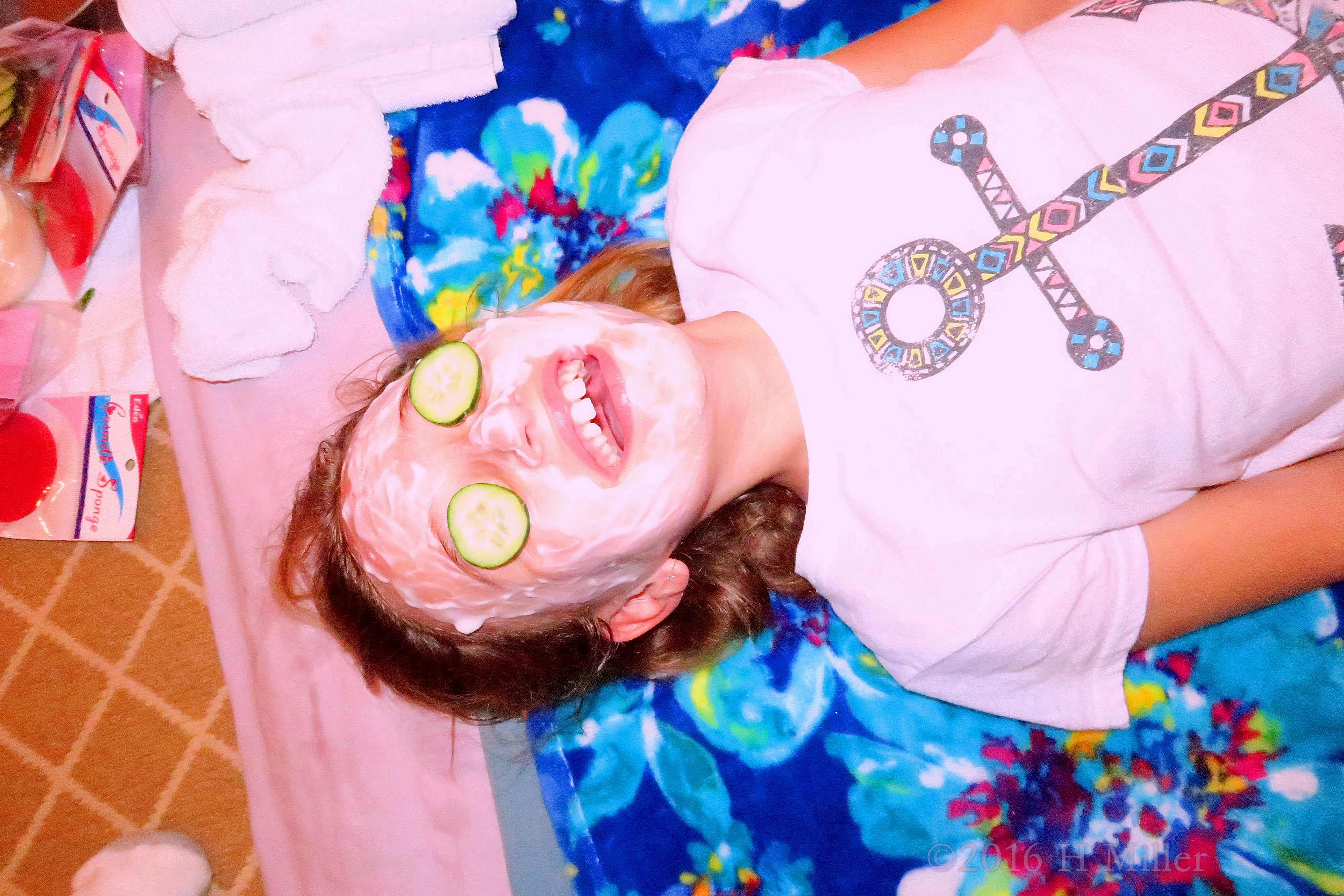 Vanilla Masque And Cukes Over The Eyes. Vanilla Masque And Cukes Over The Eyes.