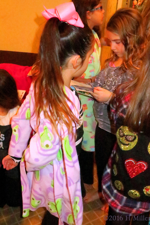 Putting On The Spa Party Robes. Putting On The Spa Party Robes.