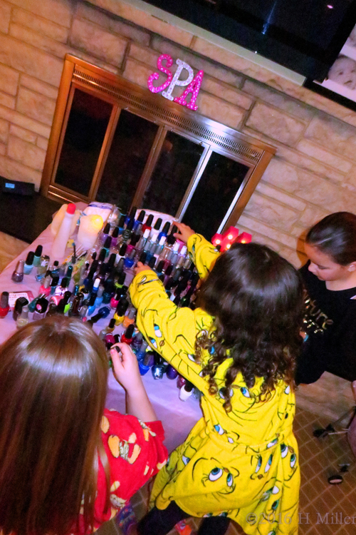 Taking A Closer Look At The Nail Polish. Taking A Closer Look At The Nail Polish.