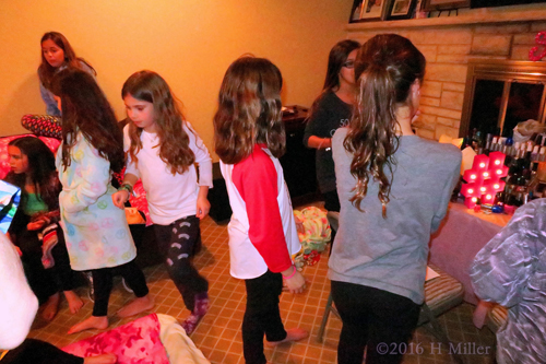 The Girls Milling About. The Girls Milling About.