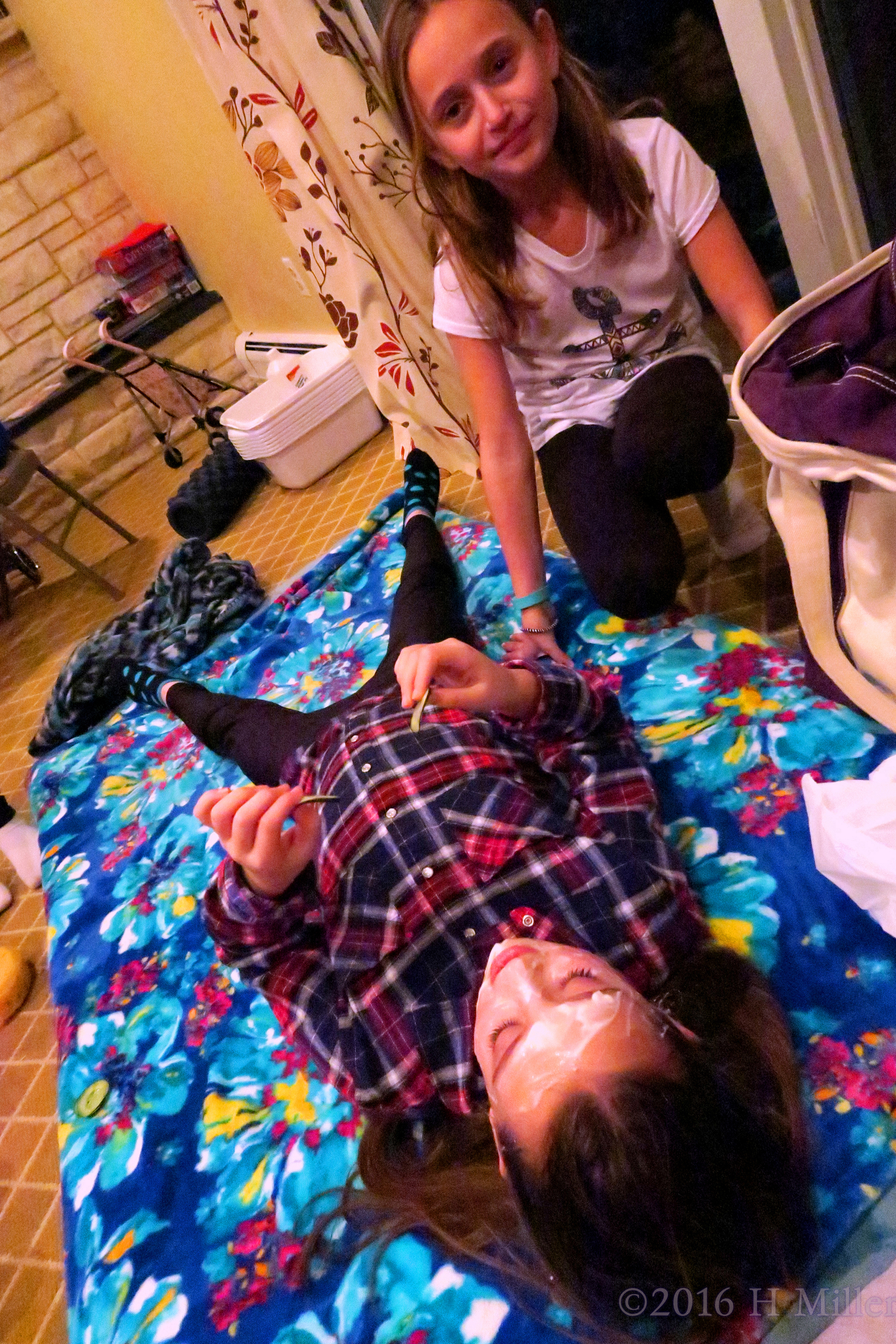 Lifting The Cucumber Slices For A Sec. Lifting The Cucumber Slices For A Sec.