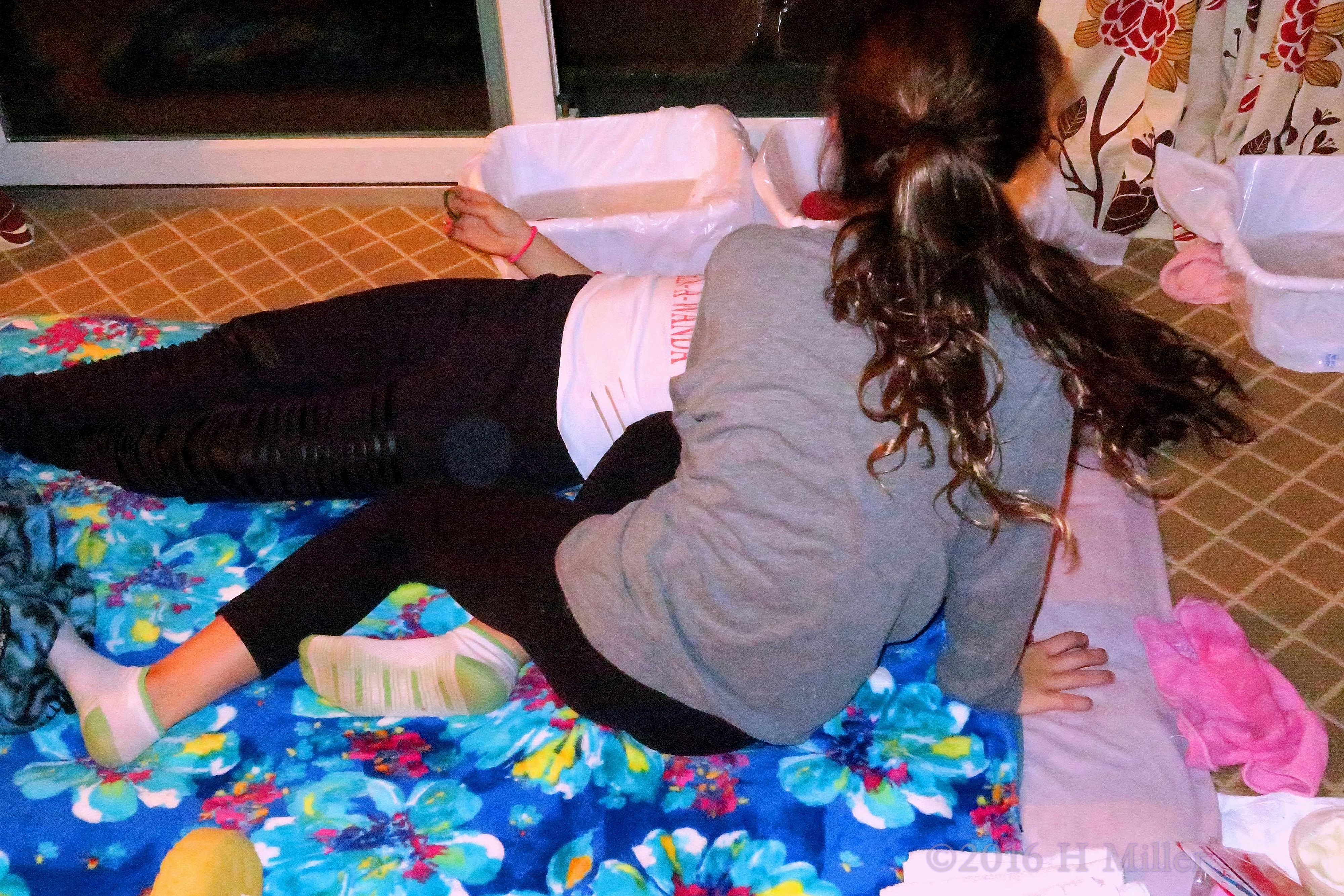 Talking During The Kid Facial. Talking During The Kid Facial.