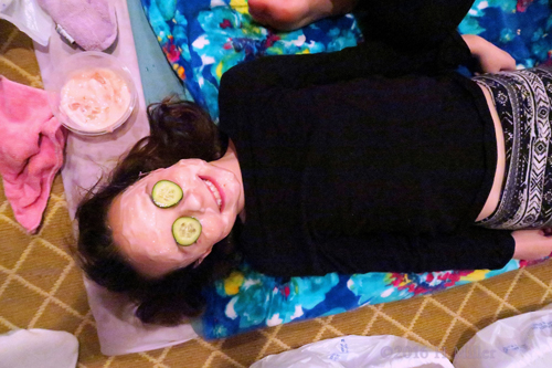 Fresh Aloe Gel And Strawberry Yogurt Kids Facial Mask. Fresh Aloe Gel And Strawberry Yogurt Kids Facial Mask.