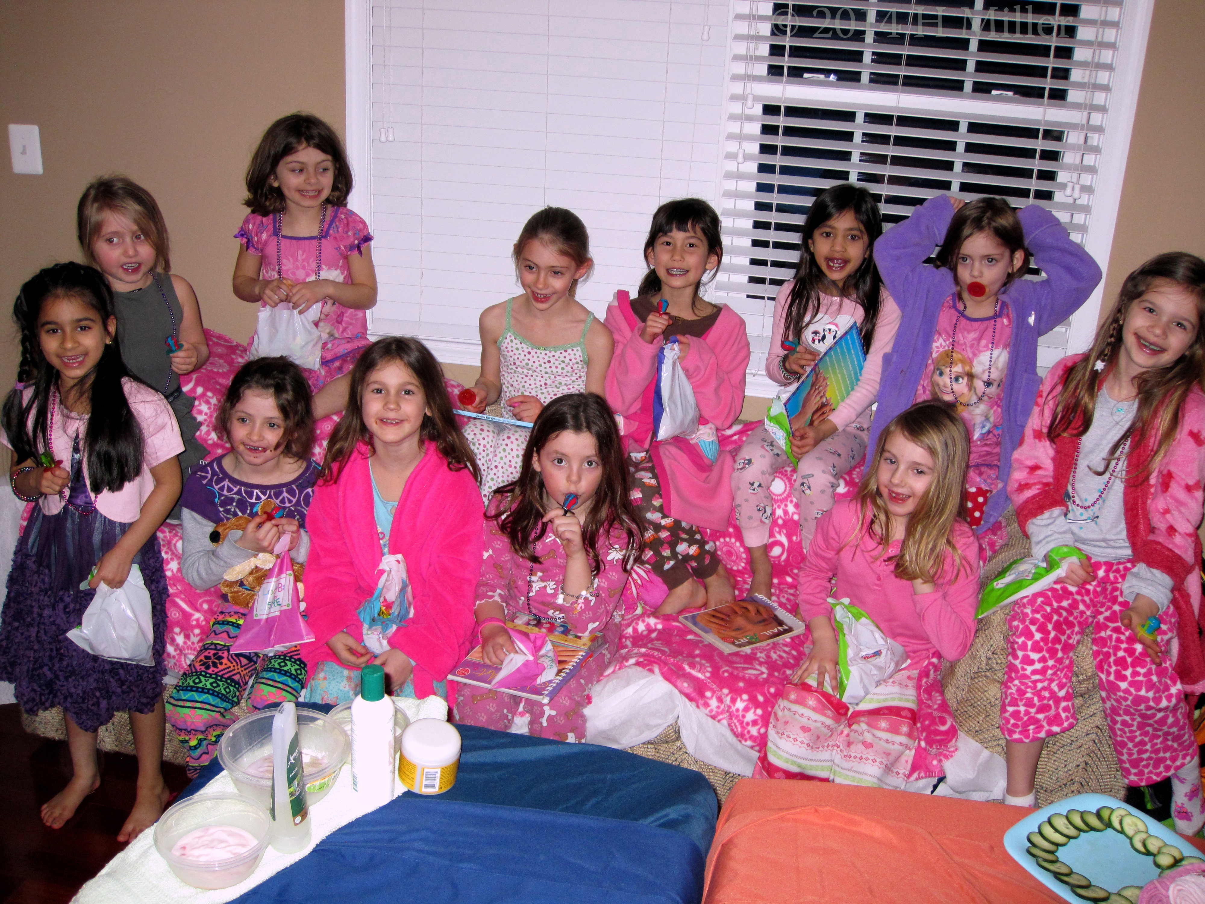 Our First Home Spa Party Group Pic. Our First Home Spa Party Group Pic.