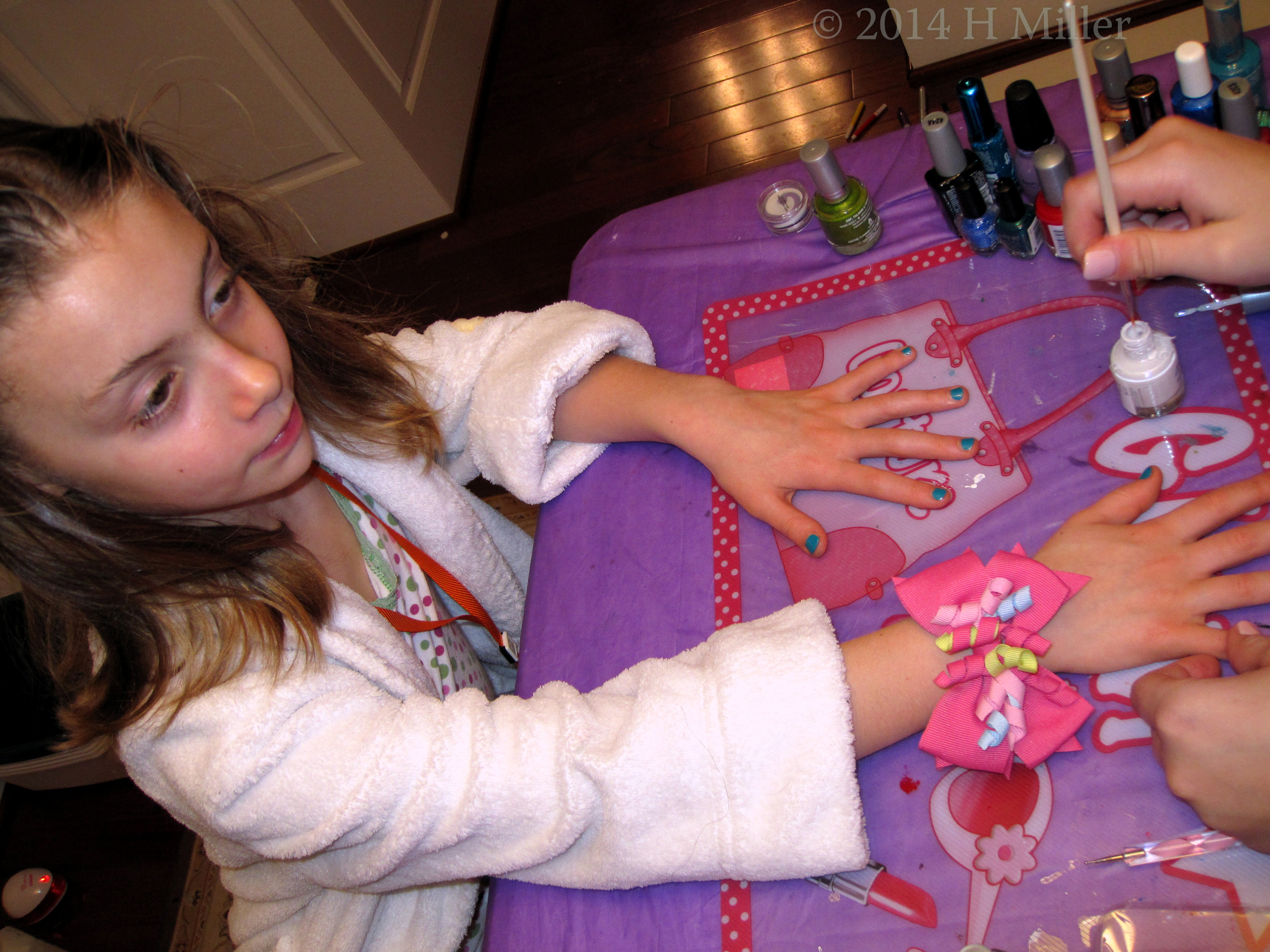 Mani In Progress! Mani In Progress!