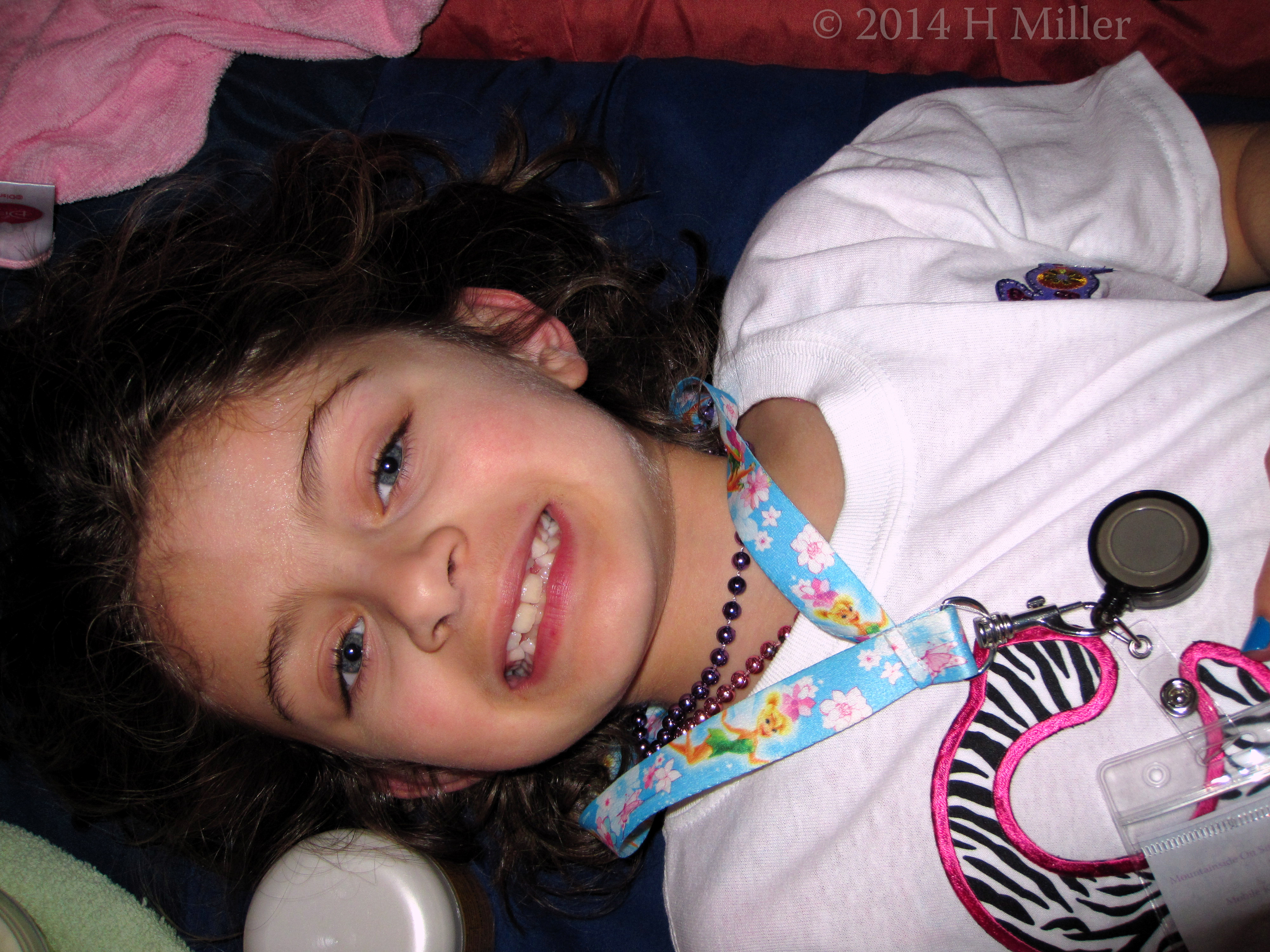 The Birthday Girl Smiling. The Birthday Girl Smiling.