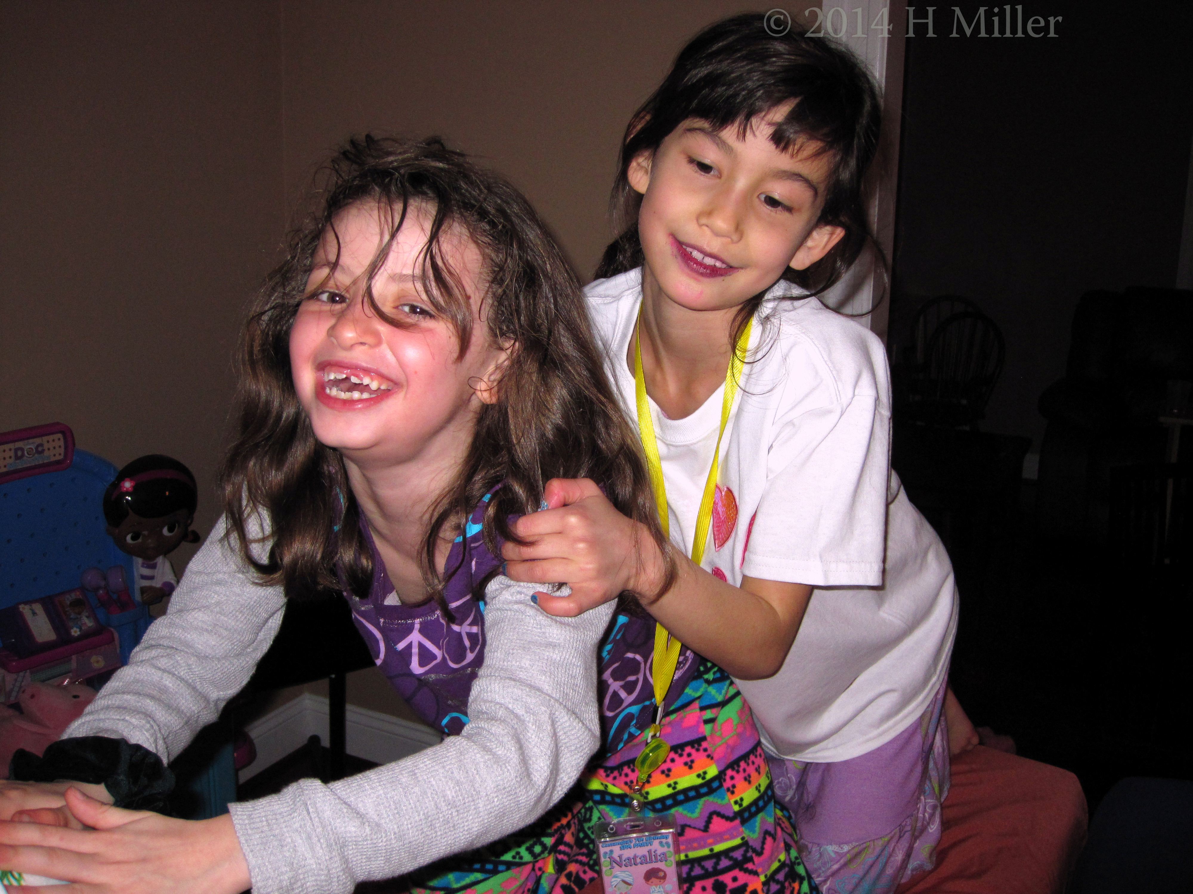The Kids Joining In And Massaging! The Kids Joining In And Massaging!