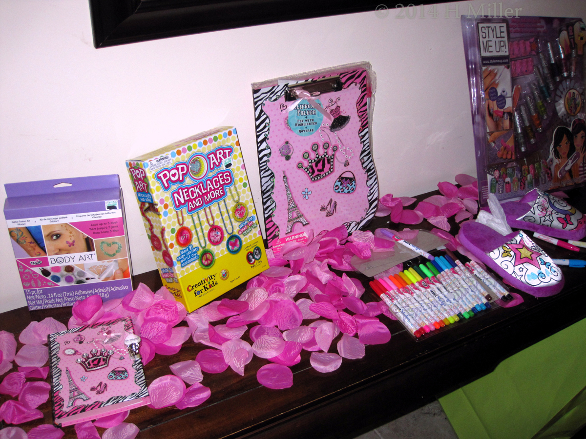 Spa Party Activities Provided By Mom Spa Party Activities Provided By Mom