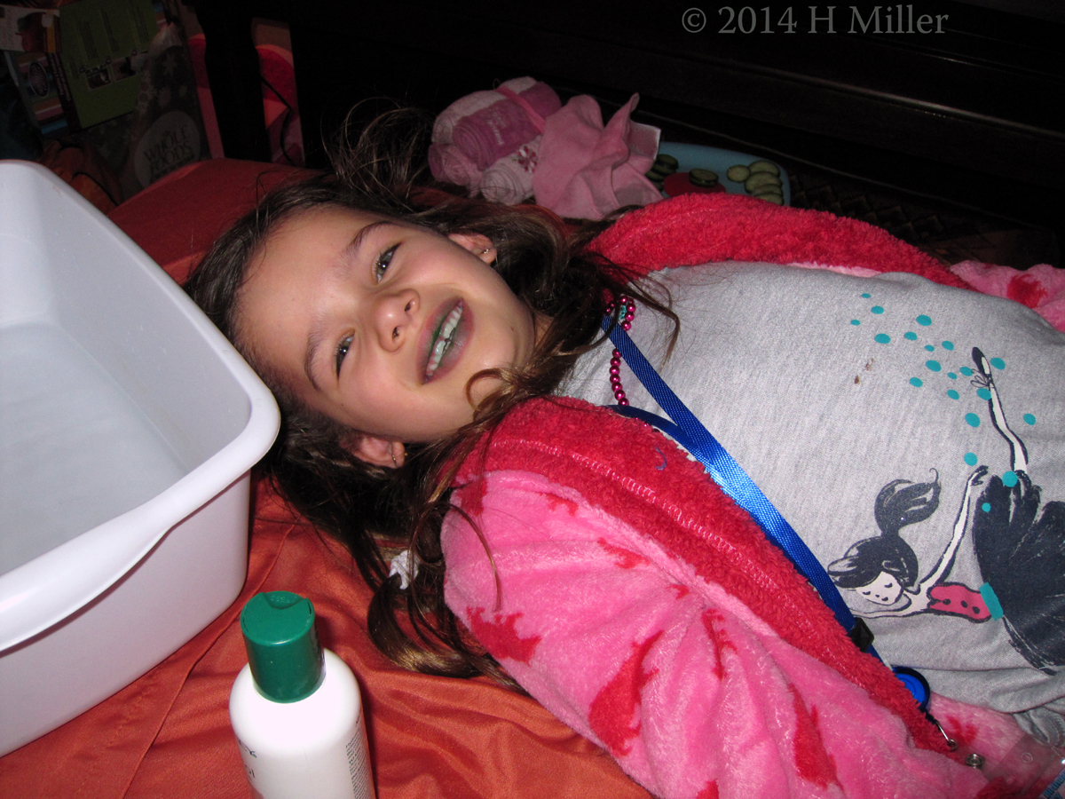 All Ready For A Massage. All Ready For A Massage.