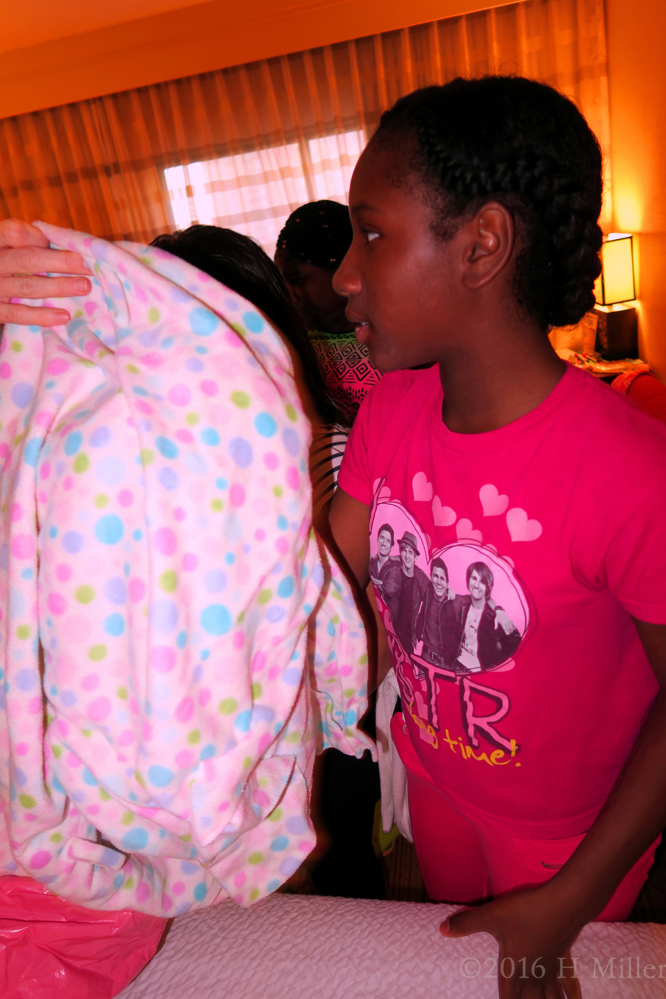 Choosing Robes For The Party. Choosing Robes For The Party.