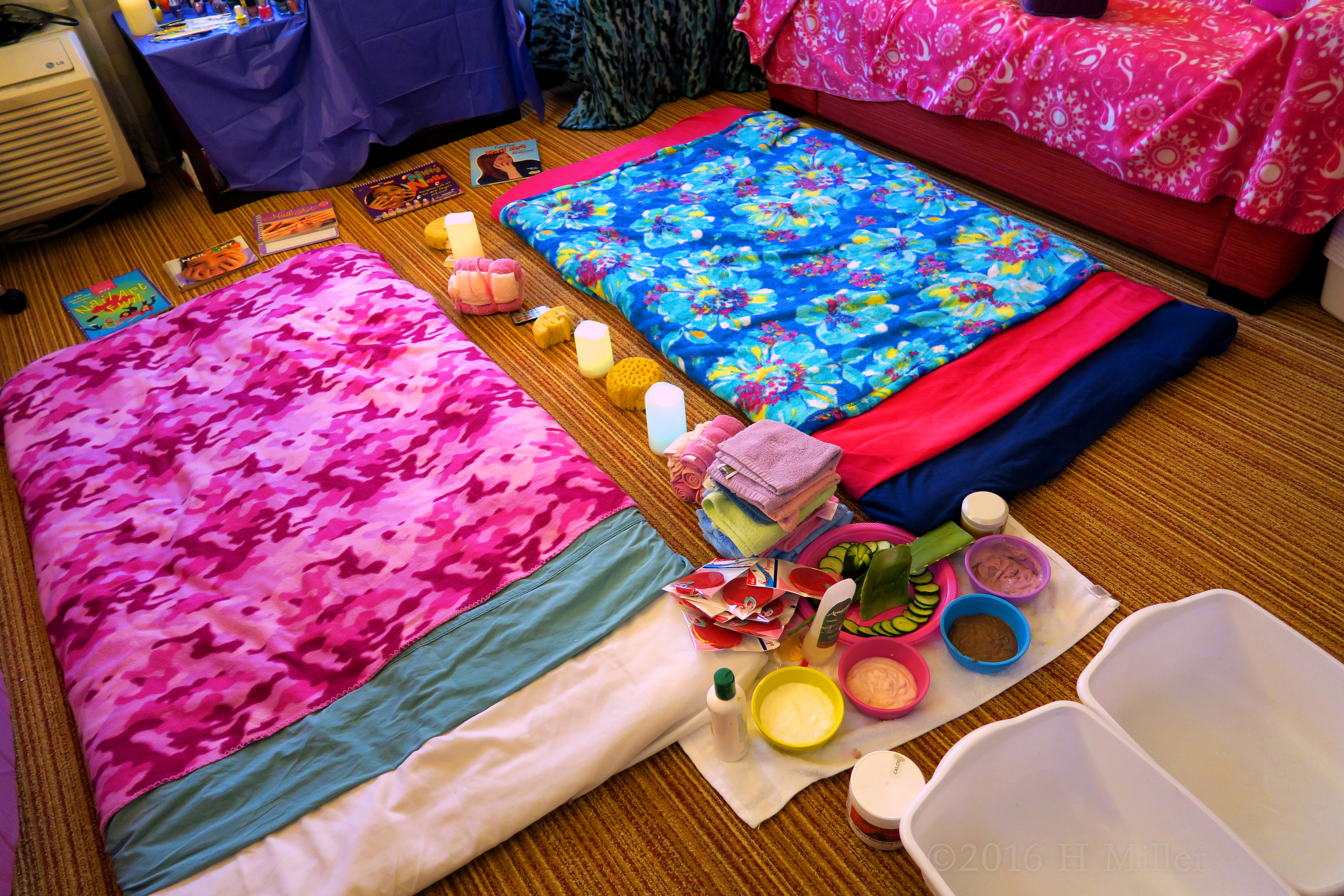 Facials Area Set Up And Ready For Guests. Facials Area Set Up And Ready For Guests.