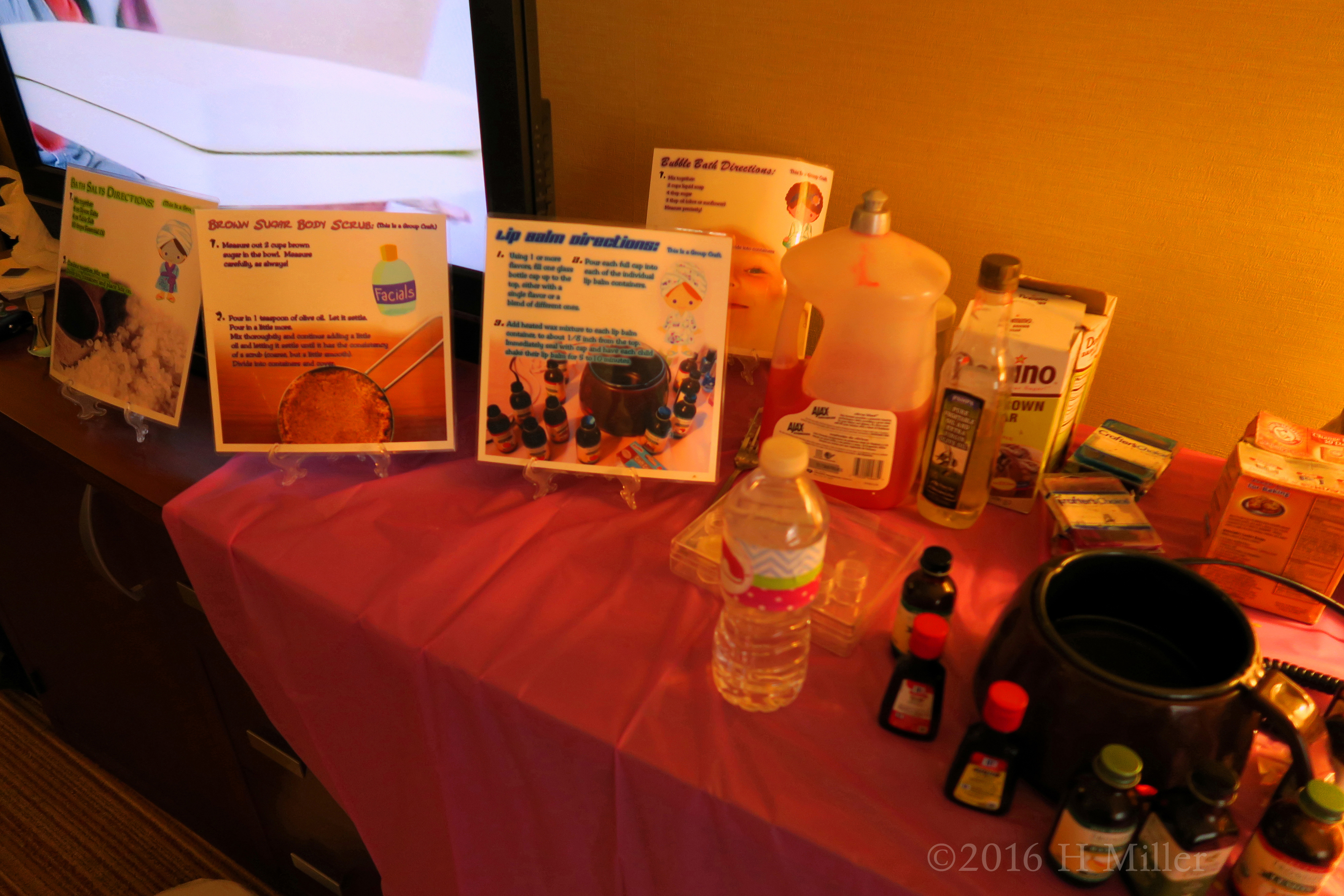 Spa Party Crafts. Spa Party Crafts.