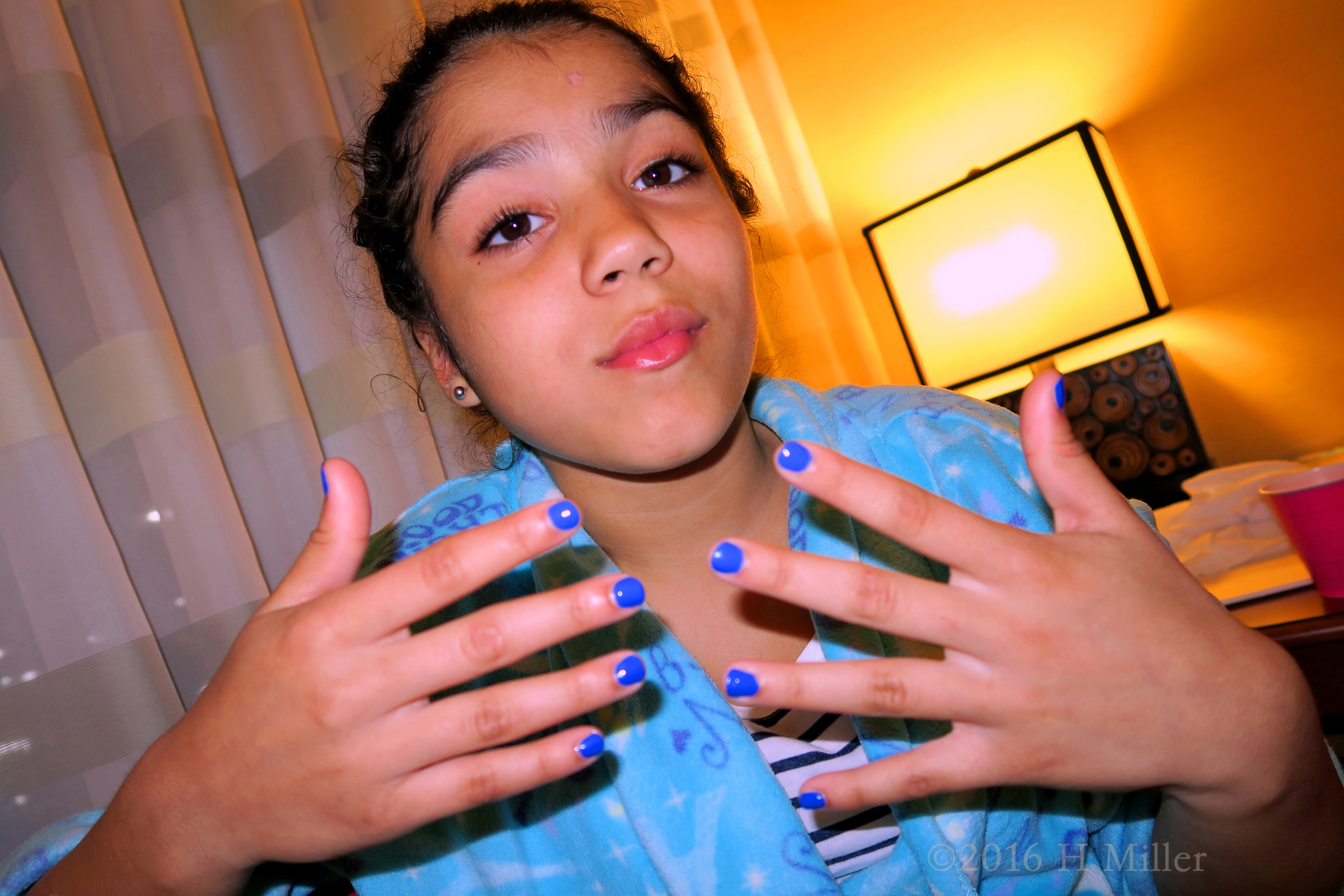 Blue! Kids Spa Nail Art. Blue! Kids Spa Nail Art.