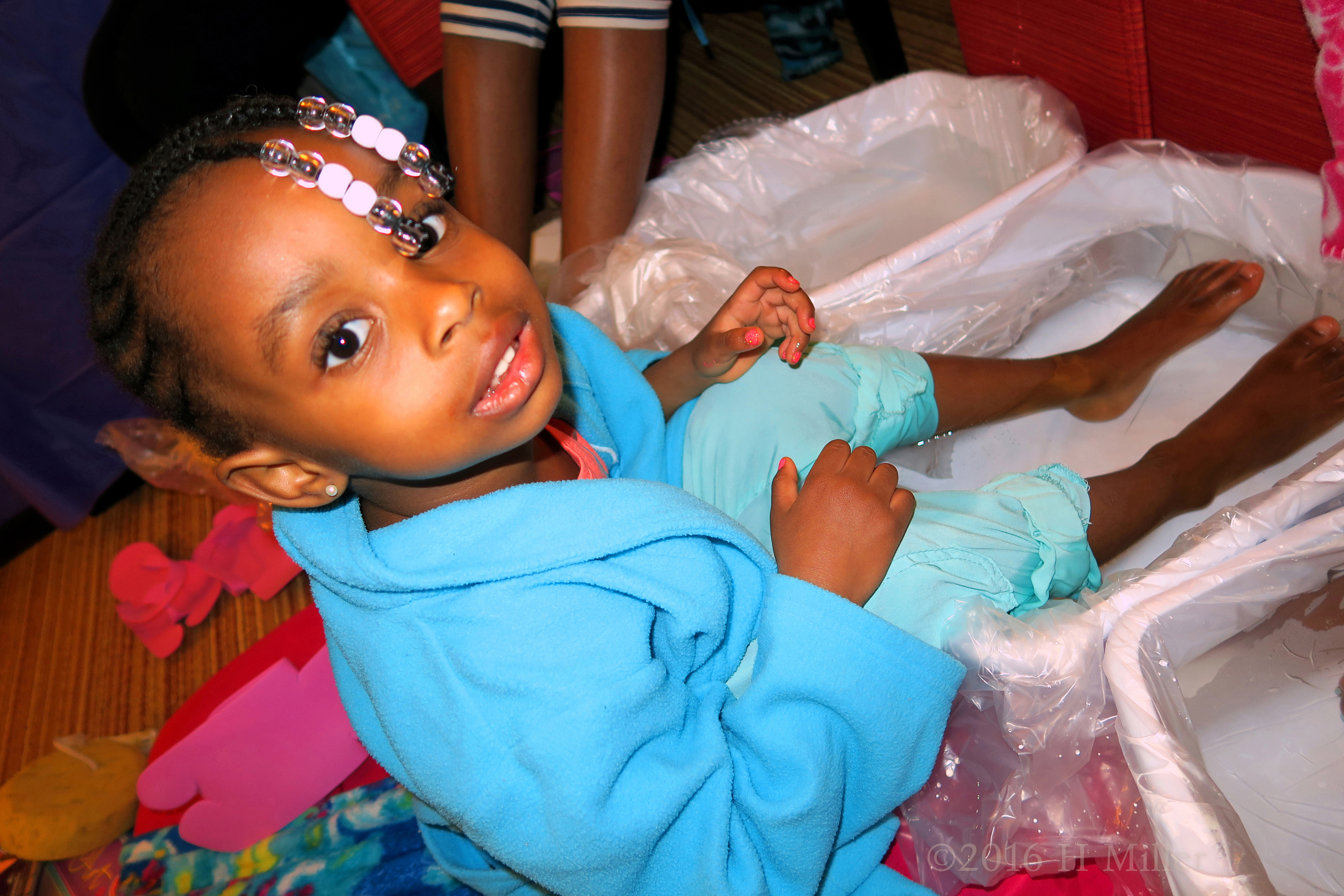 Even The Younger Guests Do The Essential Oil Foot Soak! Even The Younger Guests Do The Essential Oil Foot Soak!