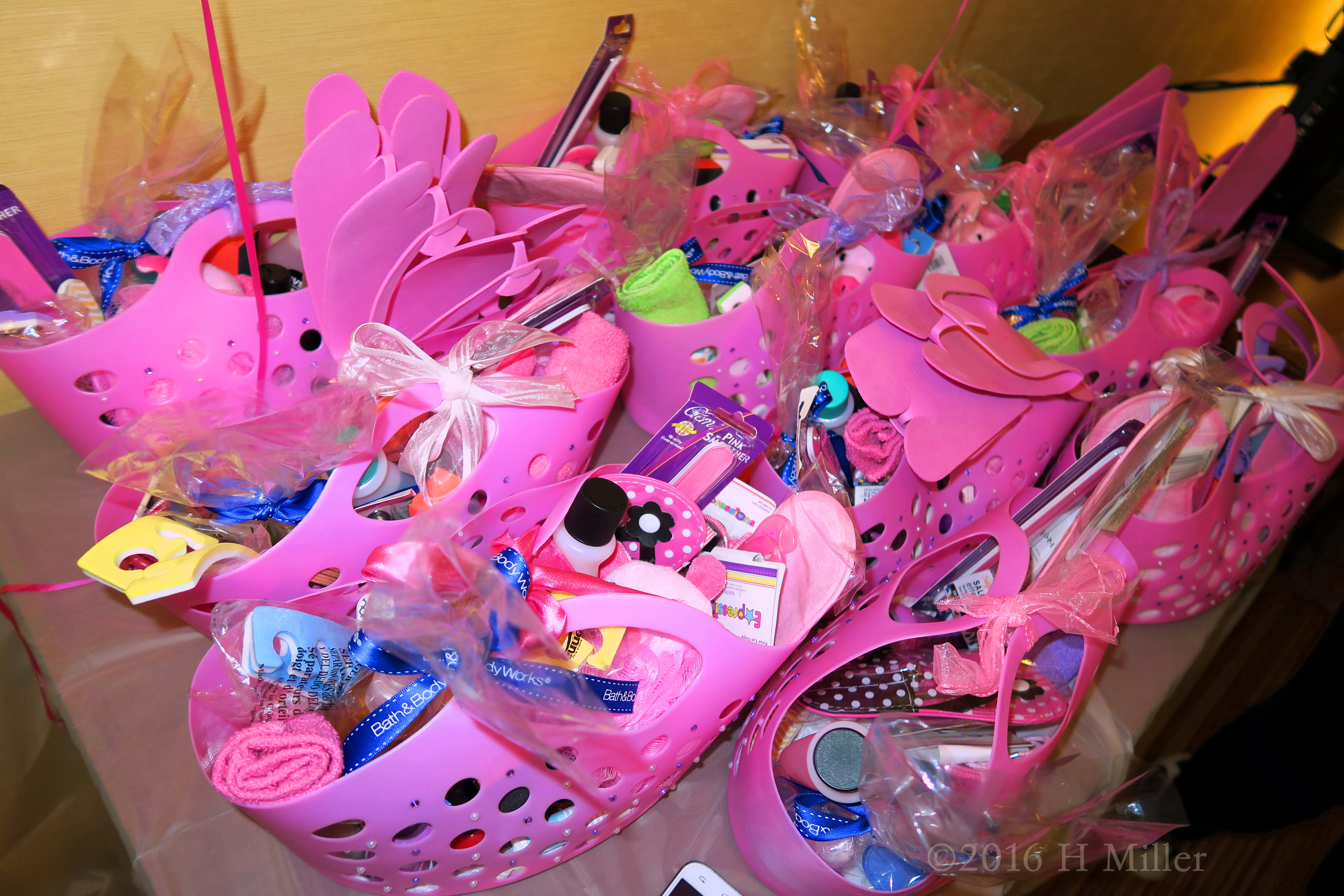 Spa Party Gift Bags. Spa Party Gift Bags.