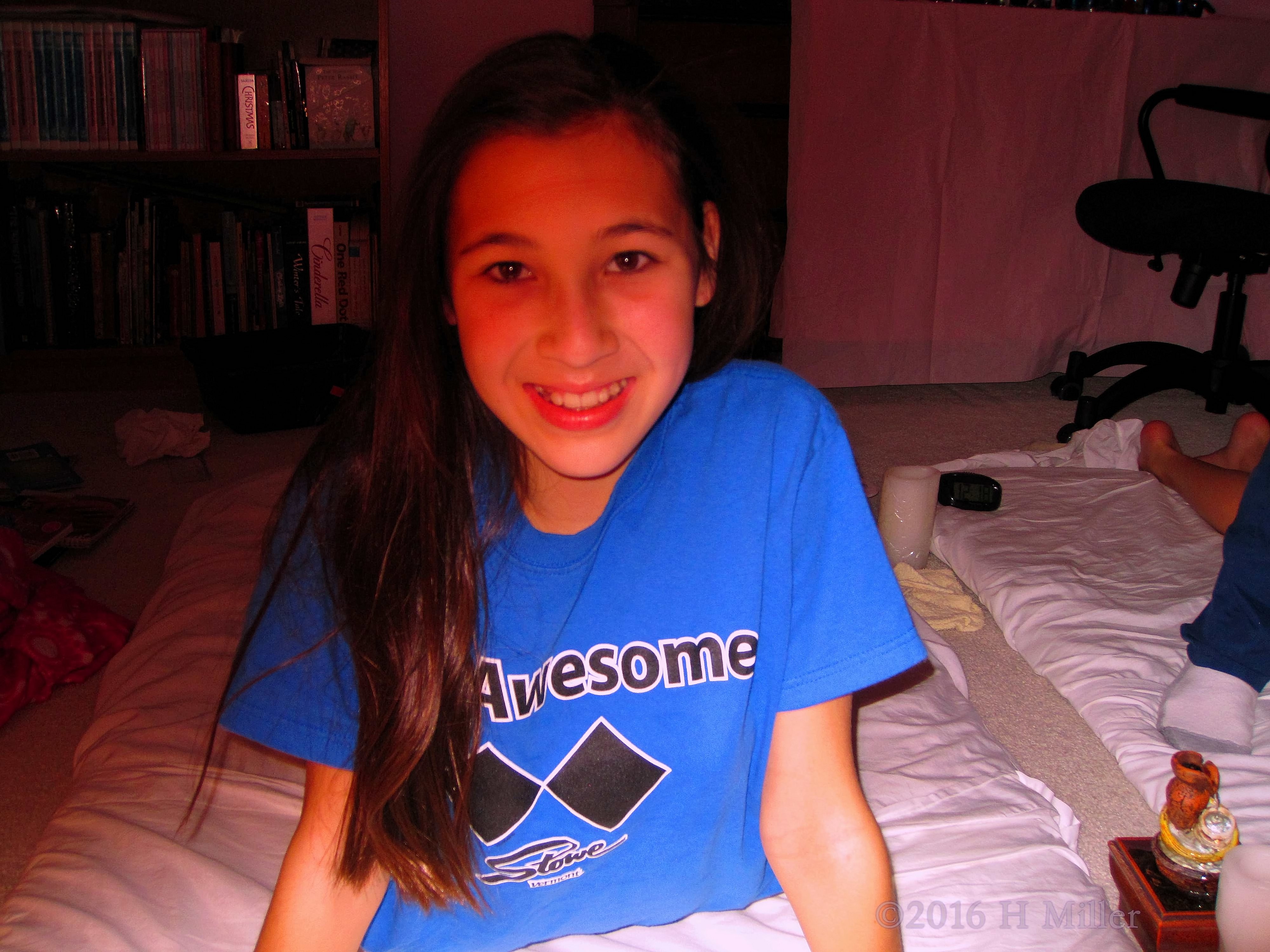 Hanging Out Happy In The Kids Massage And Facials Area Hanging Out Happy In The Kids Massage And Facials Area