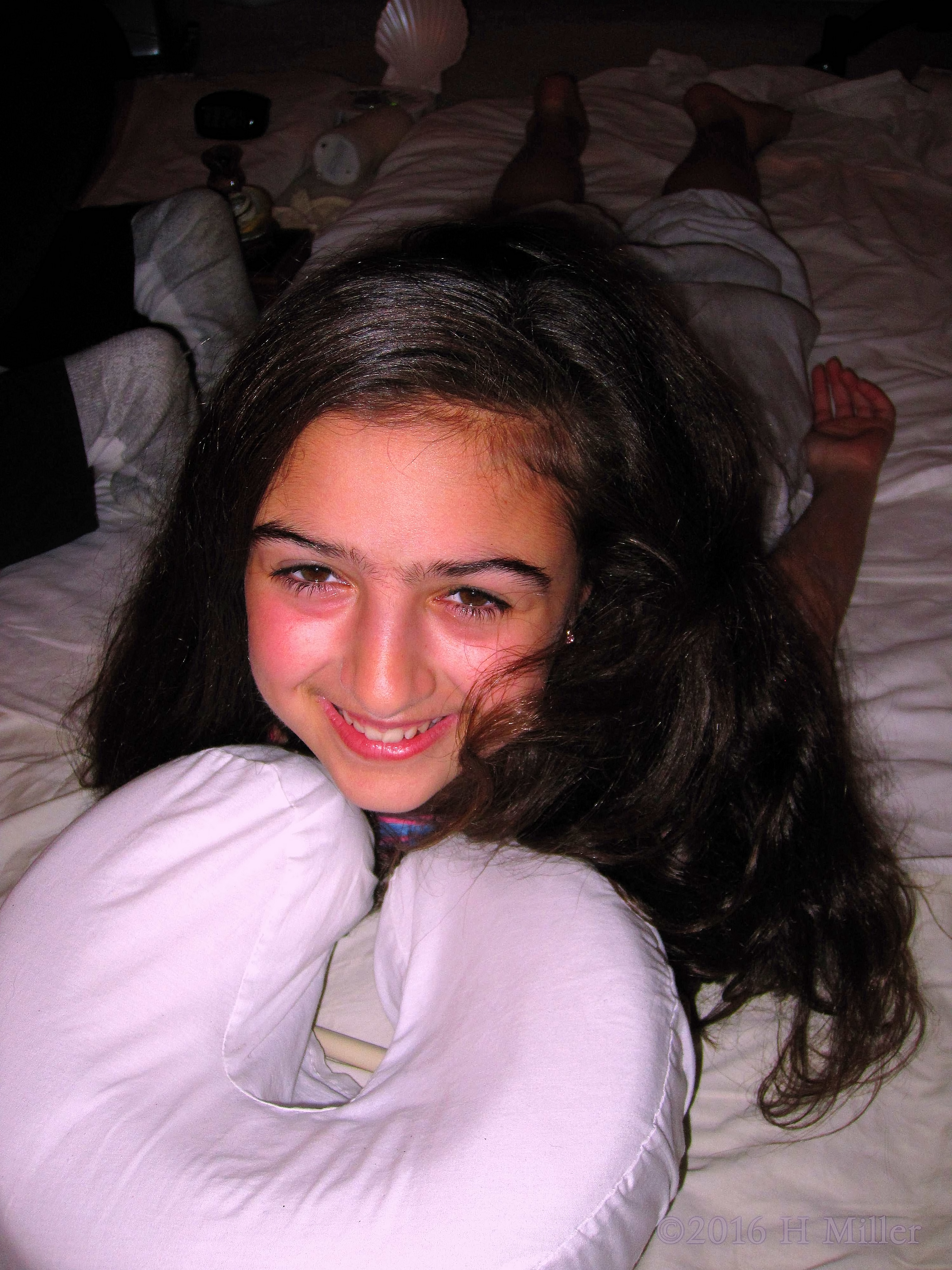 Smiling During Kids Massages. Smiling During Kids Massages.