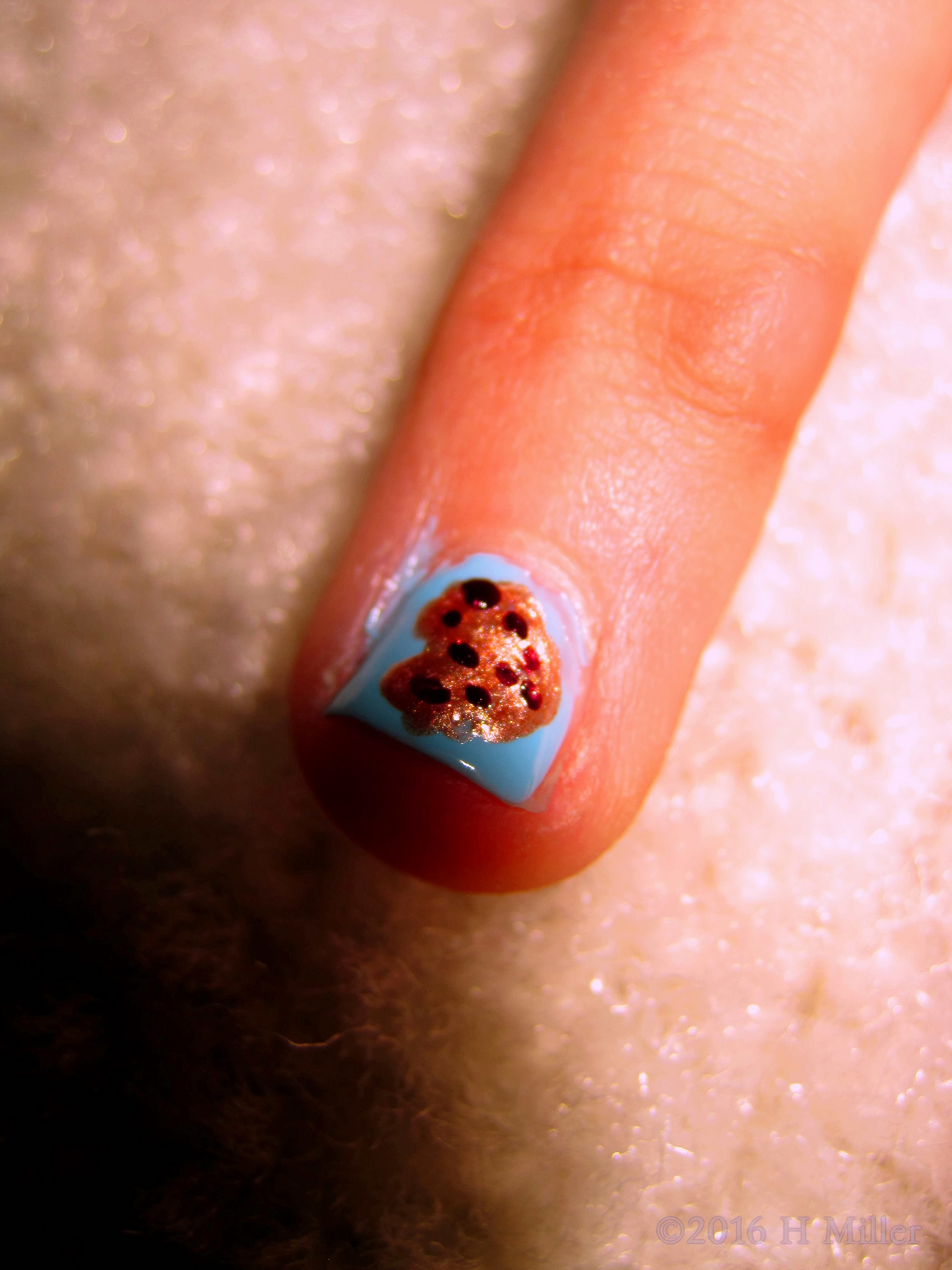 Yummy Cookie Kids Nail Art! Yummy Cookie Kids Nail Art!