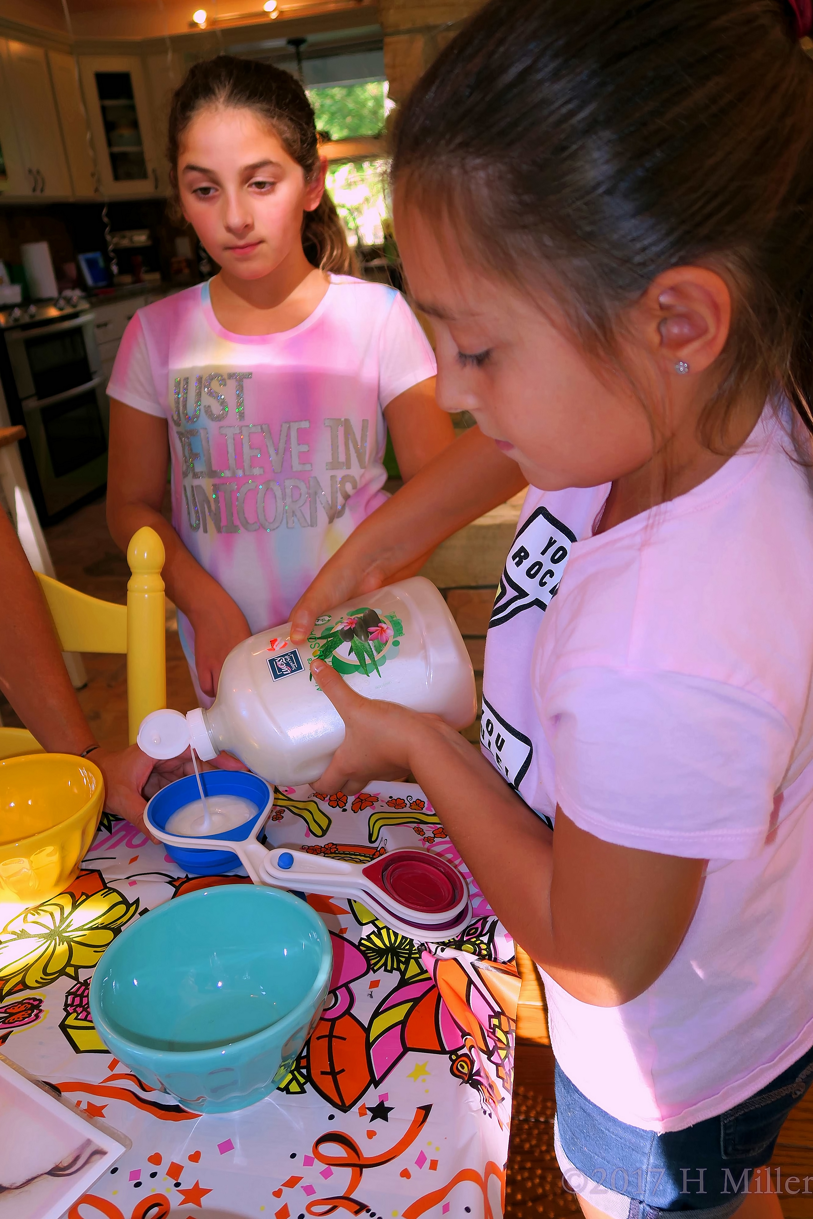 Pouring Just The Perfect Amount For The Kids Crafts! Pouring Just The Perfect Amount For The Kids Crafts!