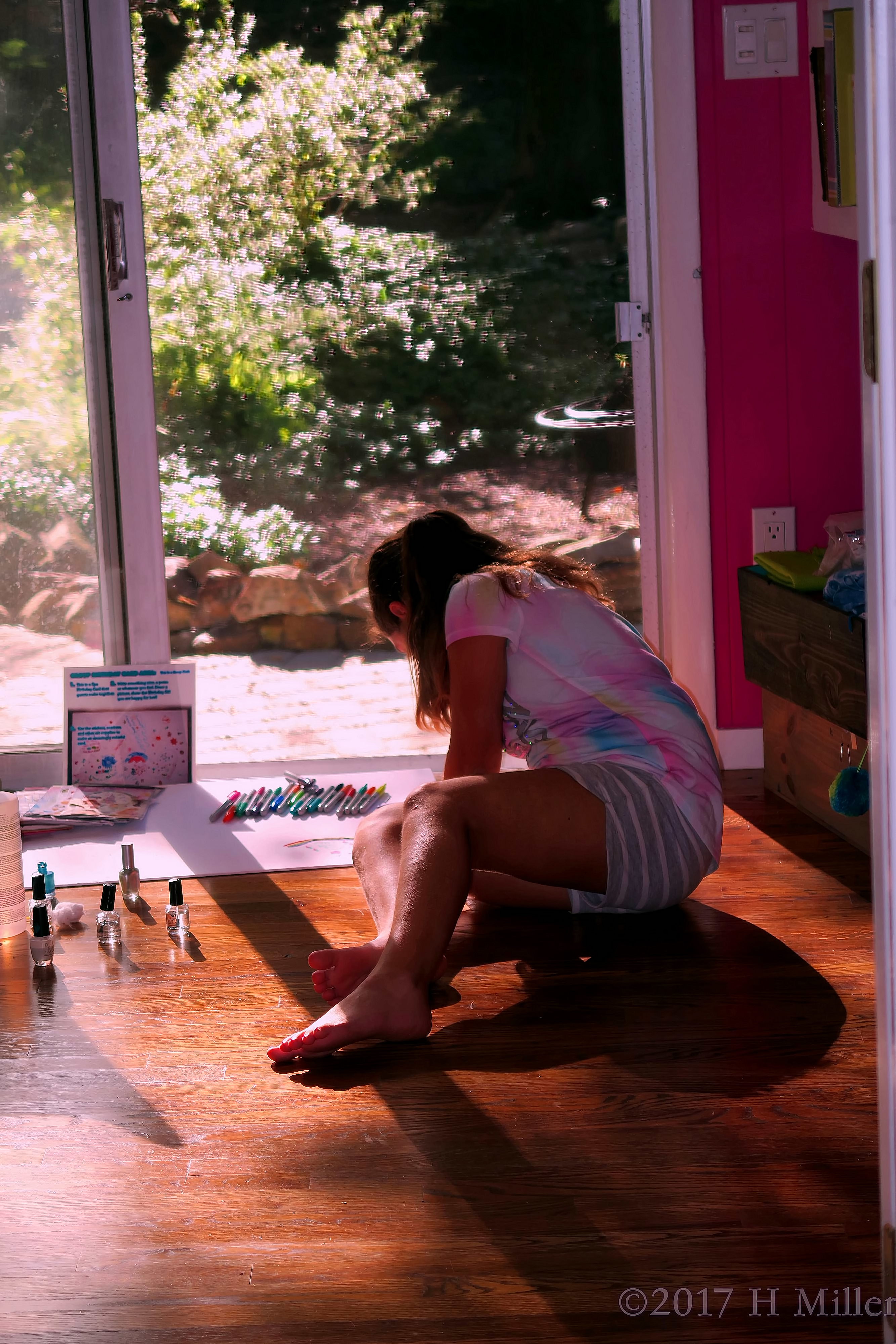 Writing On The Spa Birthday Card. Writing On The Spa Birthday Card.