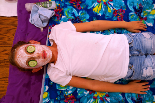 After A Long Week, A Kids Facial! After A Long Week, A Kids Facial!