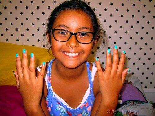 Gemstone Perfect Girls Manicure. Gemstone Perfect Girls Manicure.