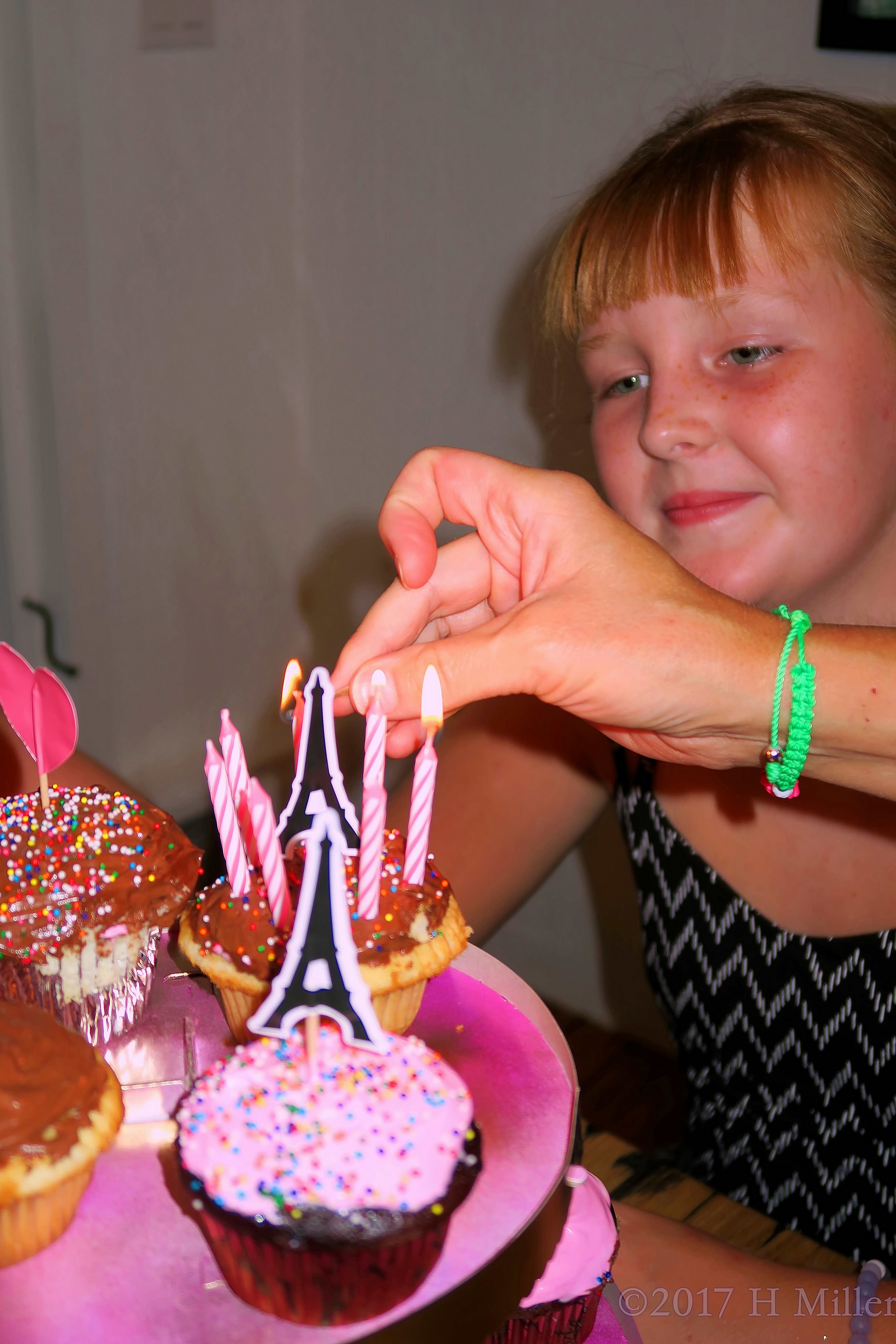 The Birthday Girl Loves Her Cupcakes The Birthday Girl Loves Her Cupcakes