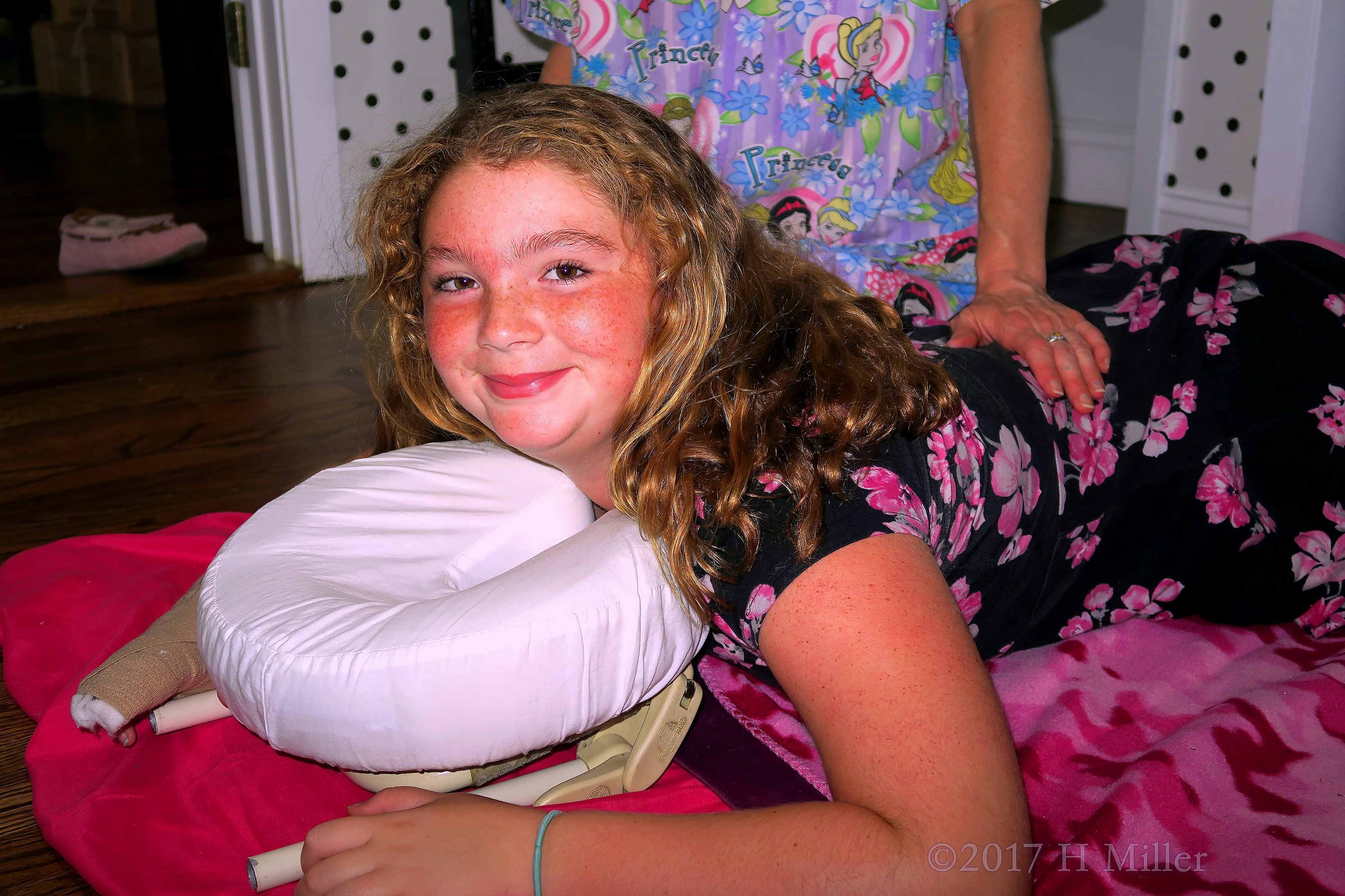 Who's Having A Great Time Getting A Kids Massage! Who's Having A Great Time Getting A Kids Massage!