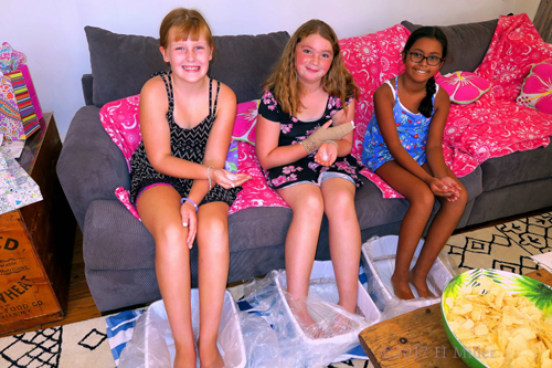 Charlie And Her Friends Getting A Kids Pedicure Charlie And Her Friends Getting A Kids Pedicure