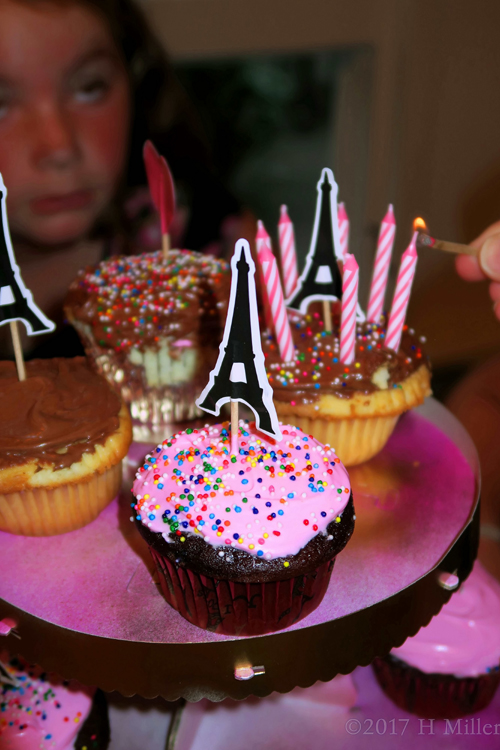Chocolate Cupcake With Pink Icing And Funfetti!!!! Chocolate Cupcake With Pink Icing And Funfetti!!!!