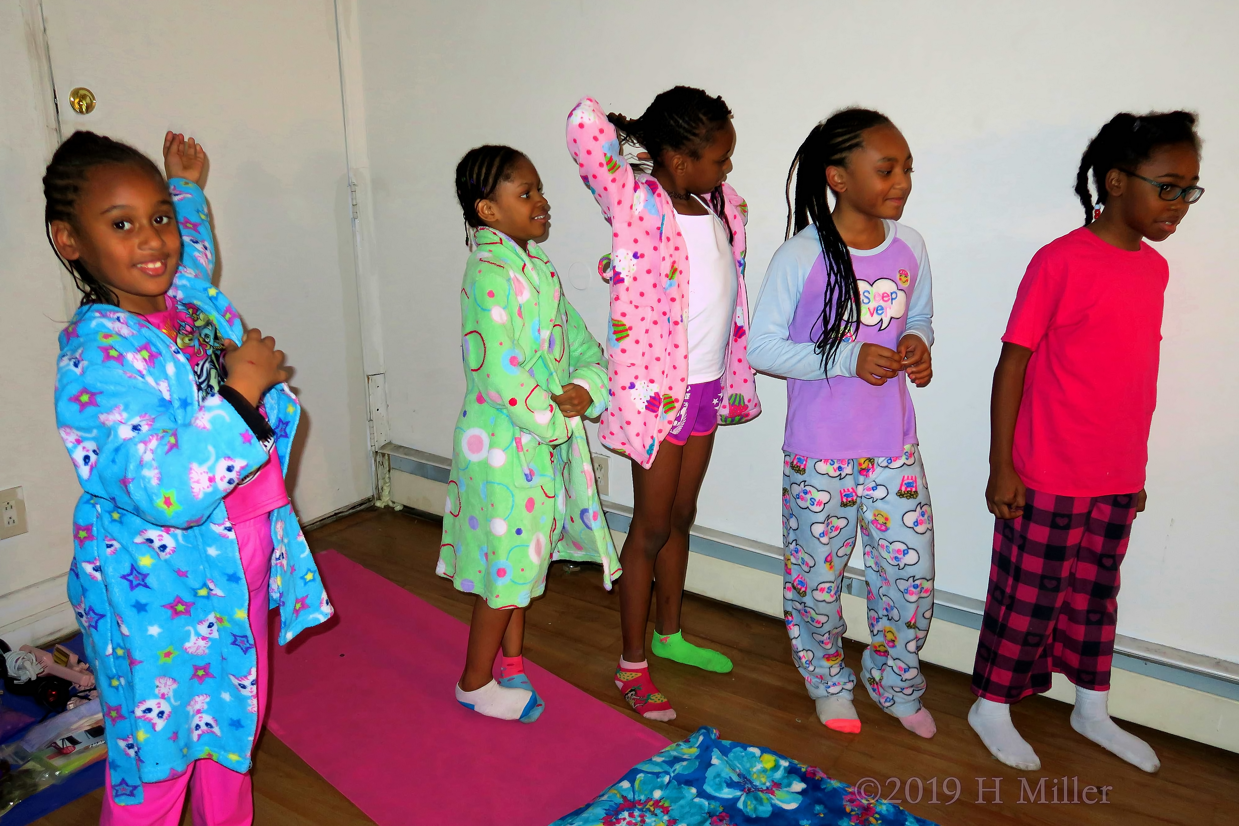 Putting On The Spa Robes Putting On The Spa Robes