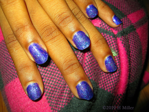 Dark Blue With Rainbow Sparkle Girls Man Dark Blue With Rainbow Sparkle Girls Man