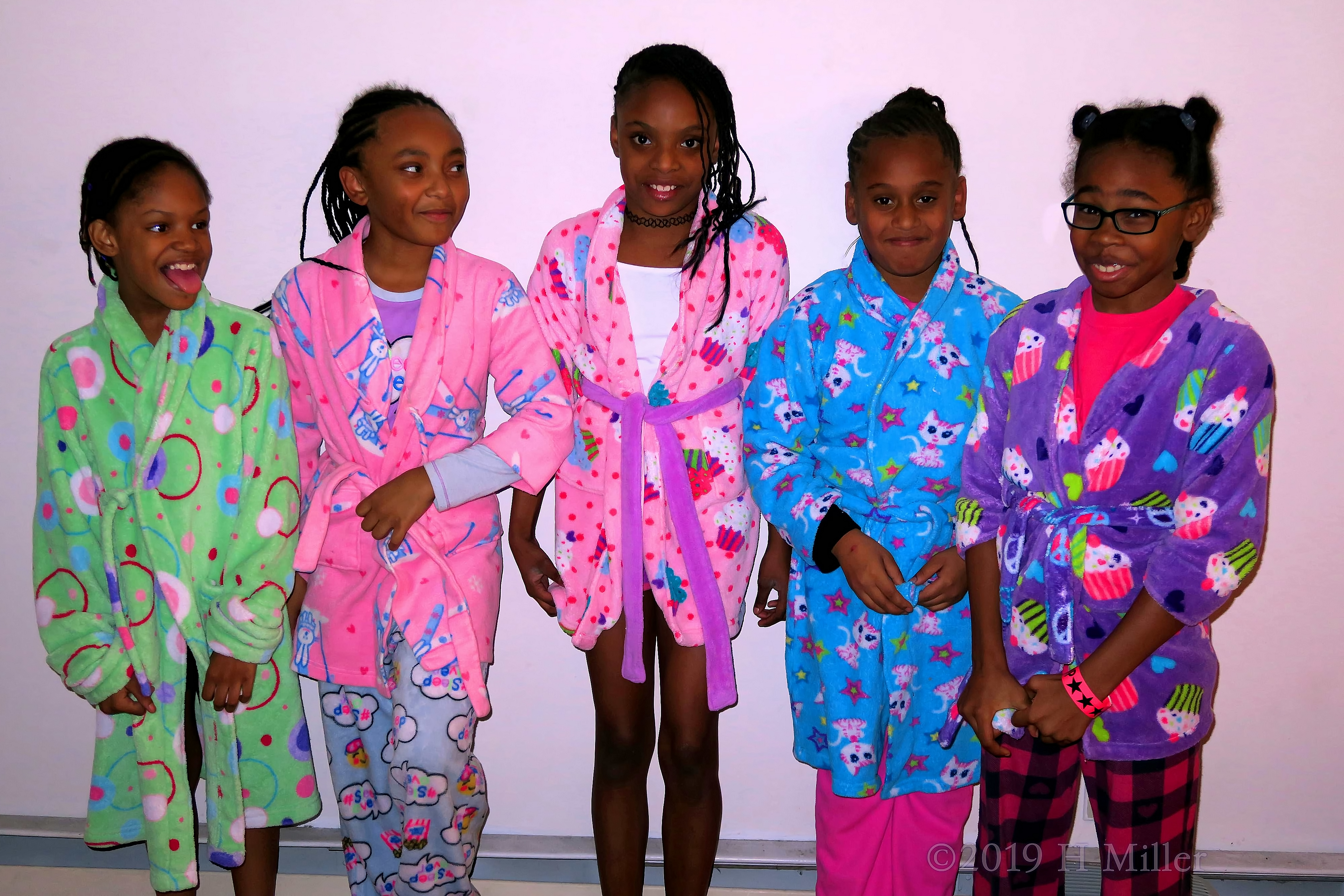 Ciony And All Her Guests in Spa Robes Ciony And All Her Guests in Spa Robes