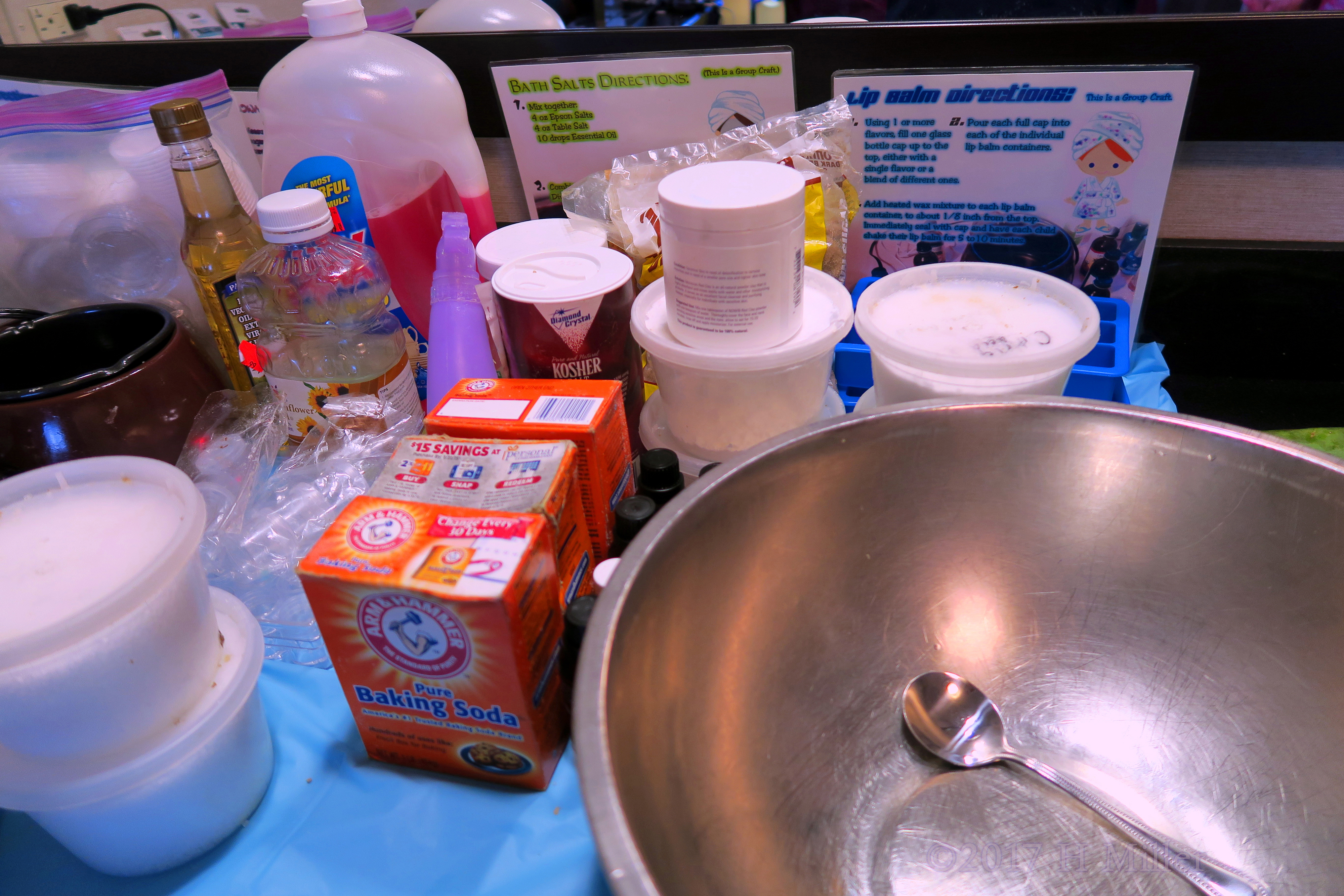 Ingredients With Instructions For Kids Spa Craft Activities. Ingredients With Instructions For Kids Spa Craft Activities.