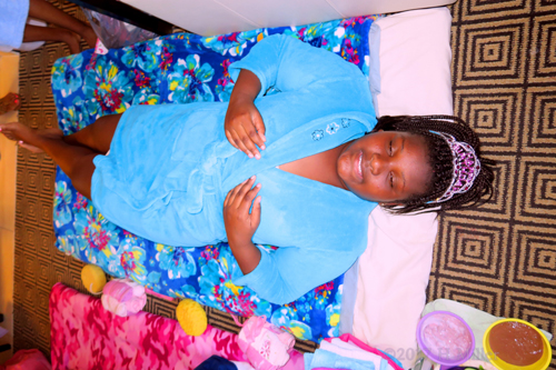 Just Before The Girls Facial Is About To Begin! Just Before The Girls Facial Is About To Begin!