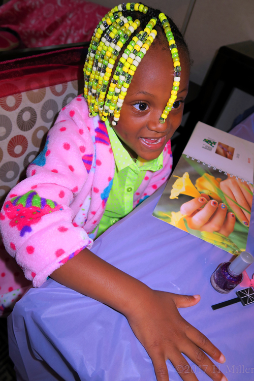 Super Excited For Her Cool Kids Mani! Super Excited For Her Cool Kids Mani!