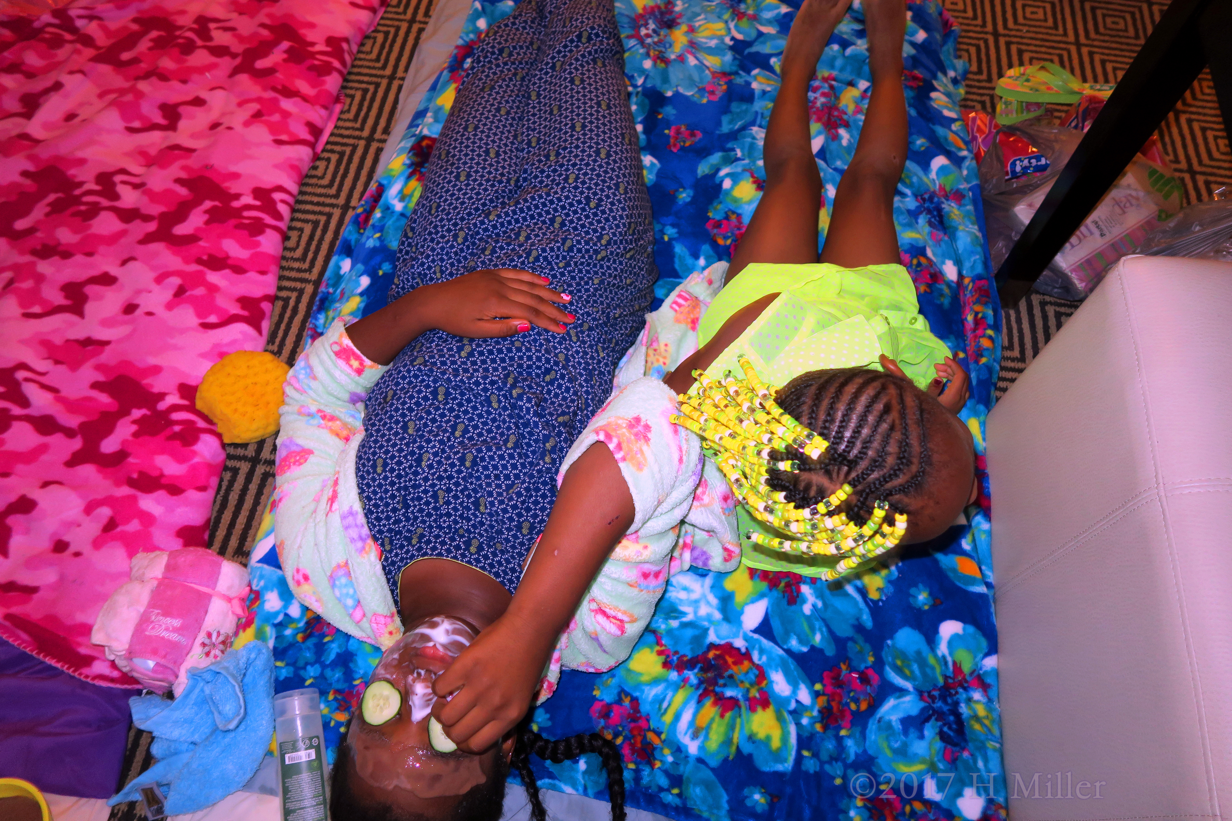 While Adjusting The Cuke Over The Eye During Her Facial For Girls! While Adjusting The Cuke Over The Eye During Her Facial For Girls!