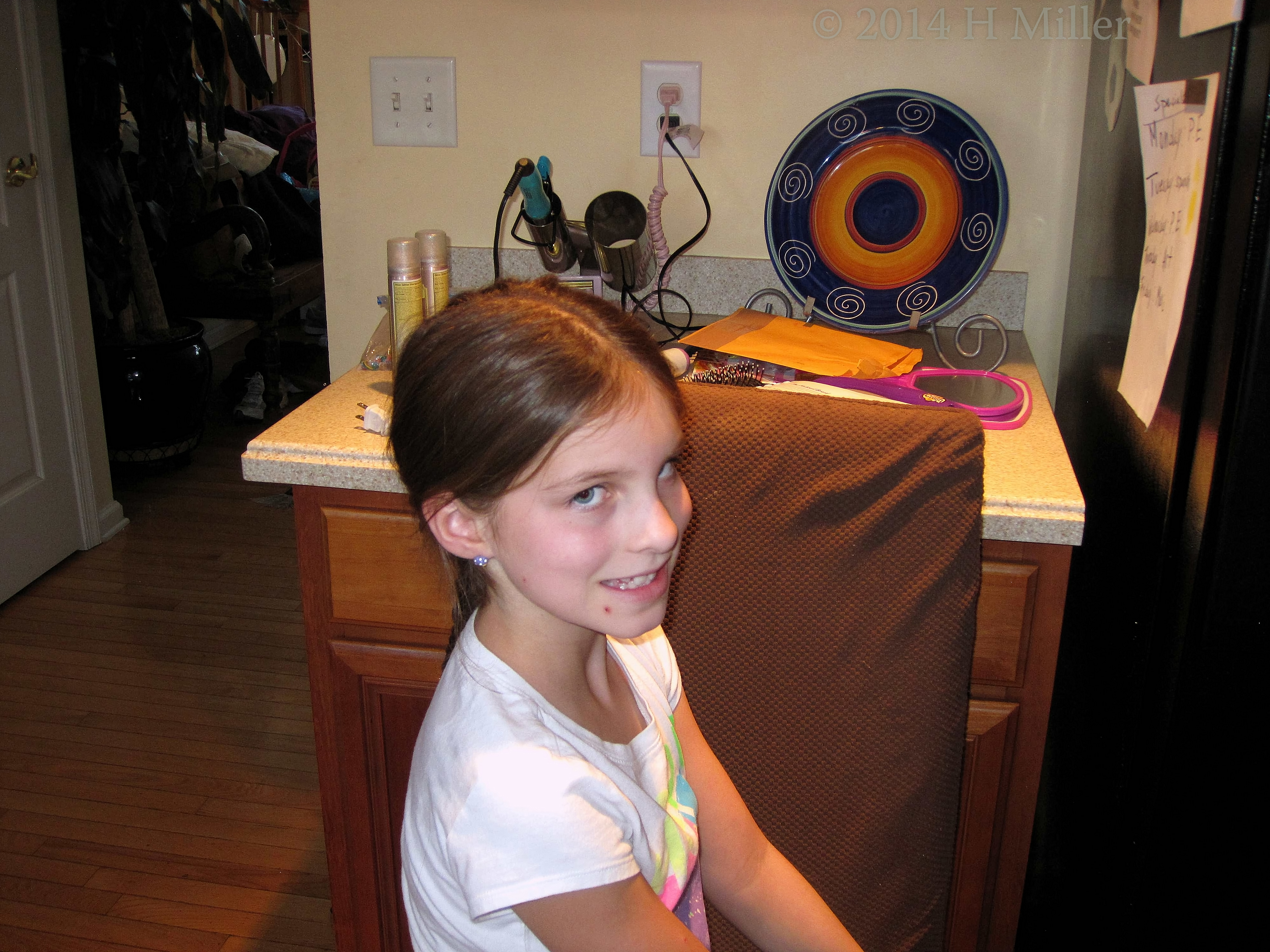 Fishtail Braid From The Side. Fishtail Braid From The Side.