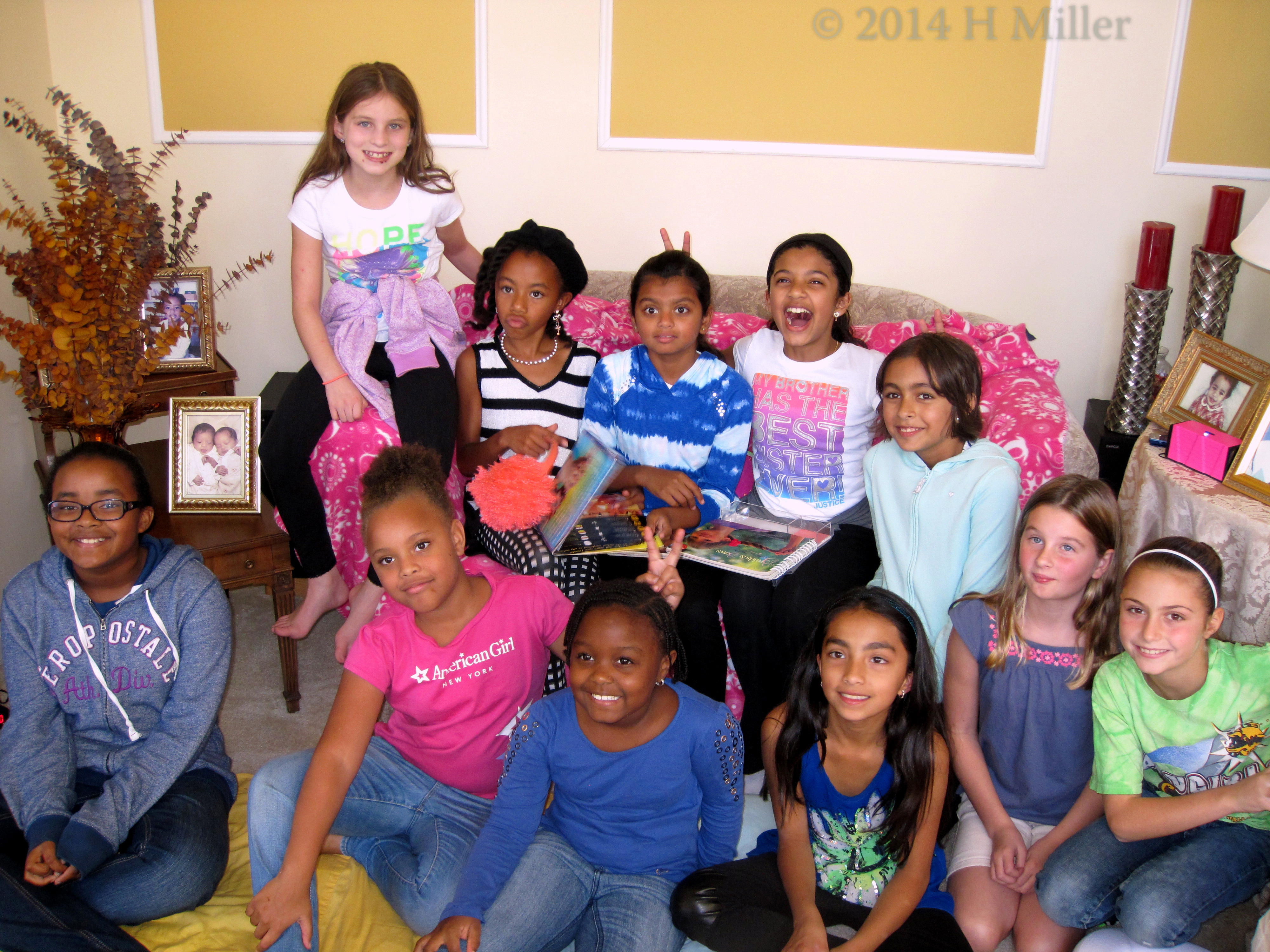 Group Pic Of The Birthday Girl And Guests. Group Pic Of The Birthday Girl And Guests.