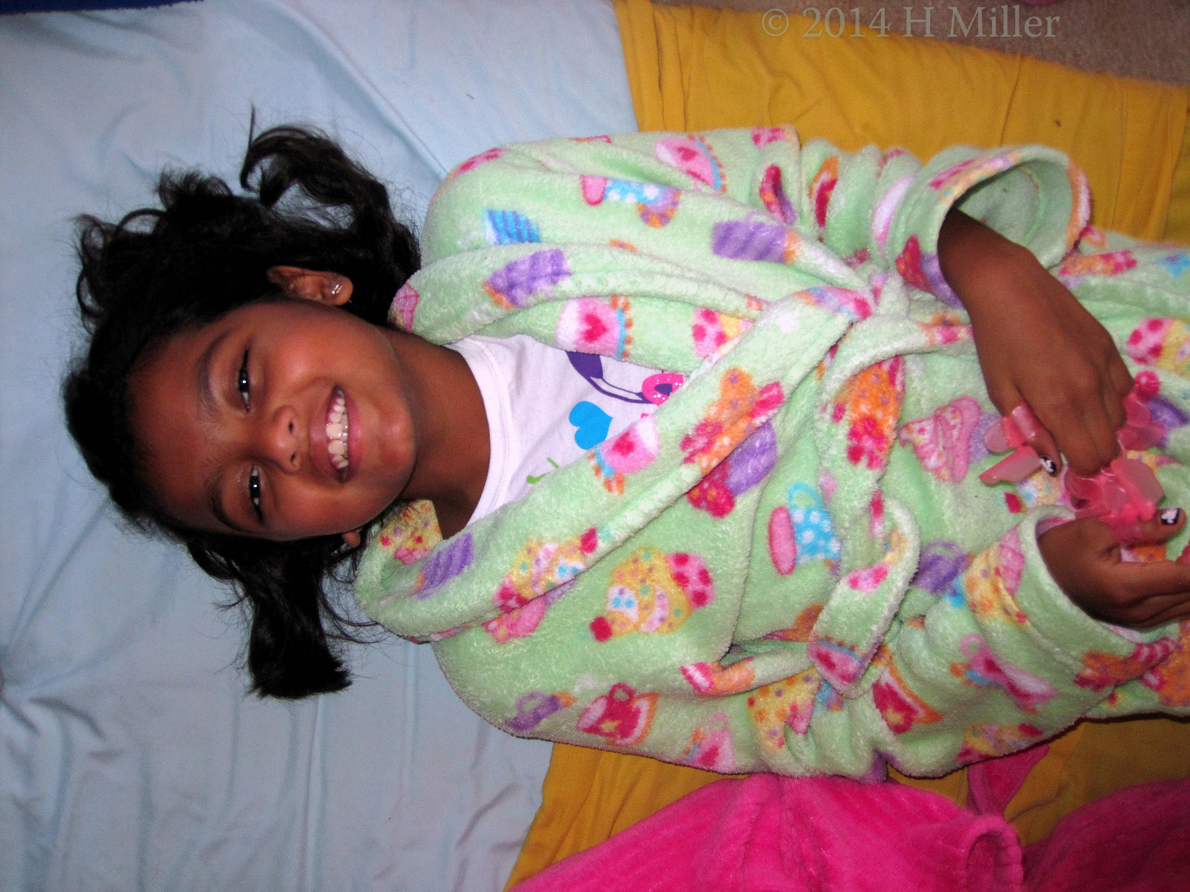 Nail Protectors On During Facial. Nail Protectors On During Facial.