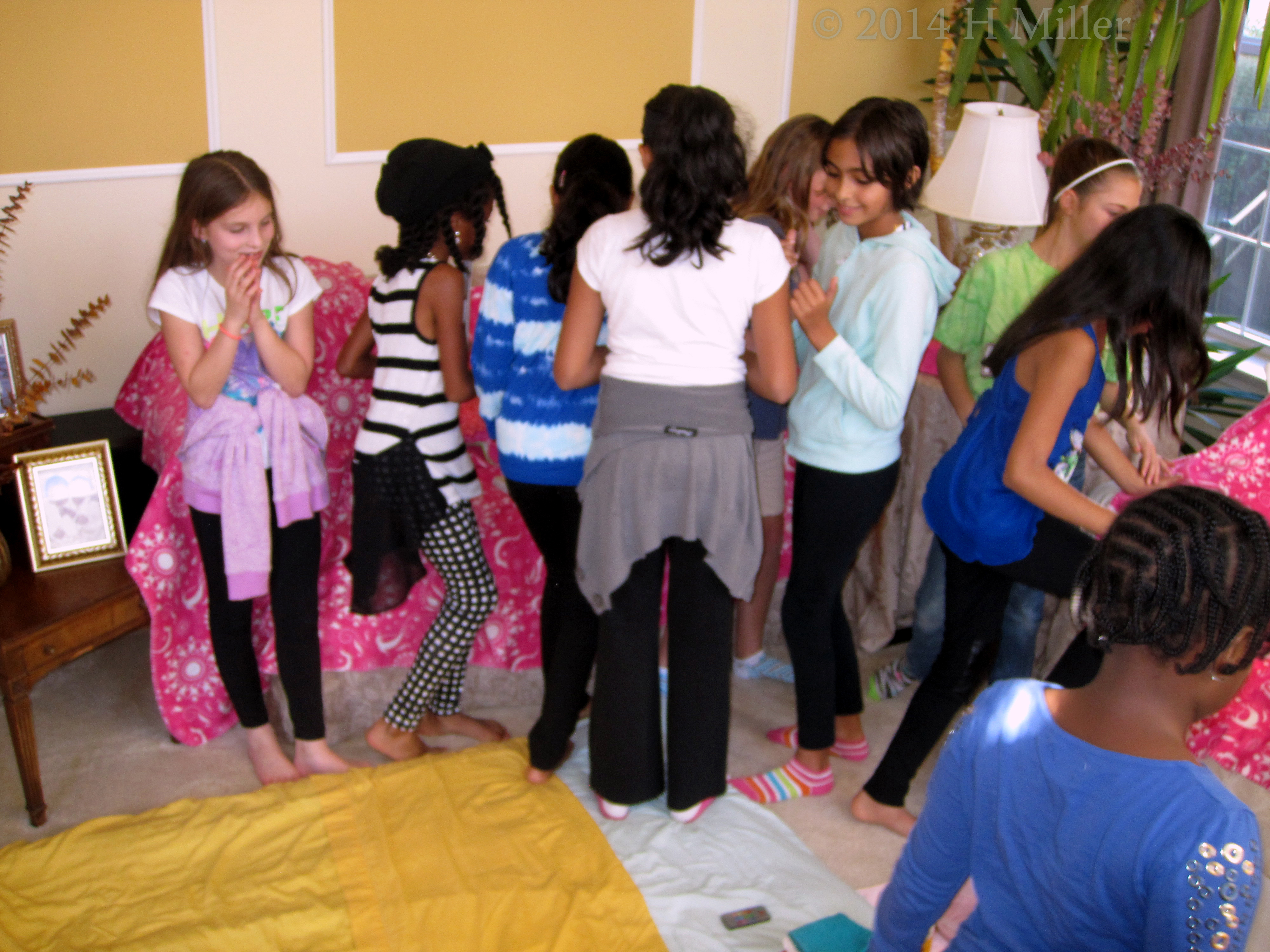The Guests Ready To Begin. The Guests Ready To Begin.