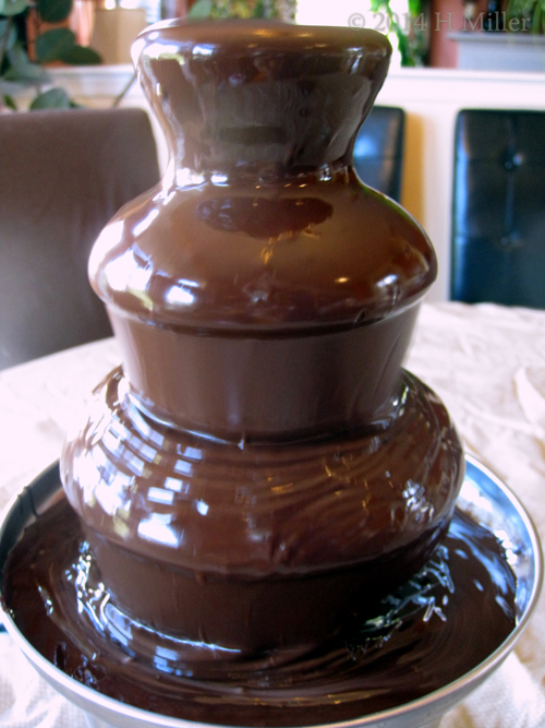Chocolate Fountains Are Always Fun To Watch