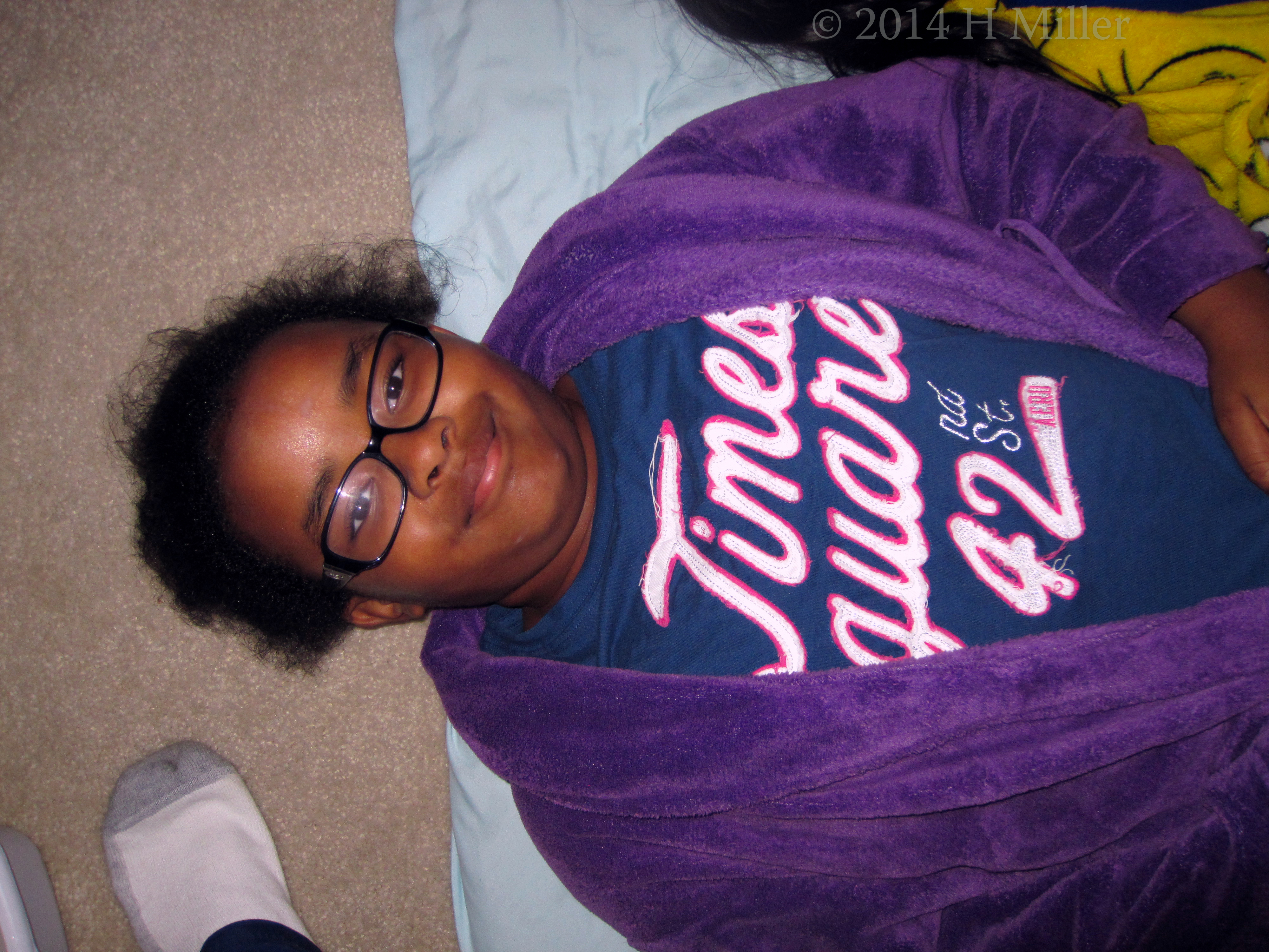 A 'Before' Pic Just As Facial Was About To Start. A 'Before' Pic Just As Facial Was About To Start.