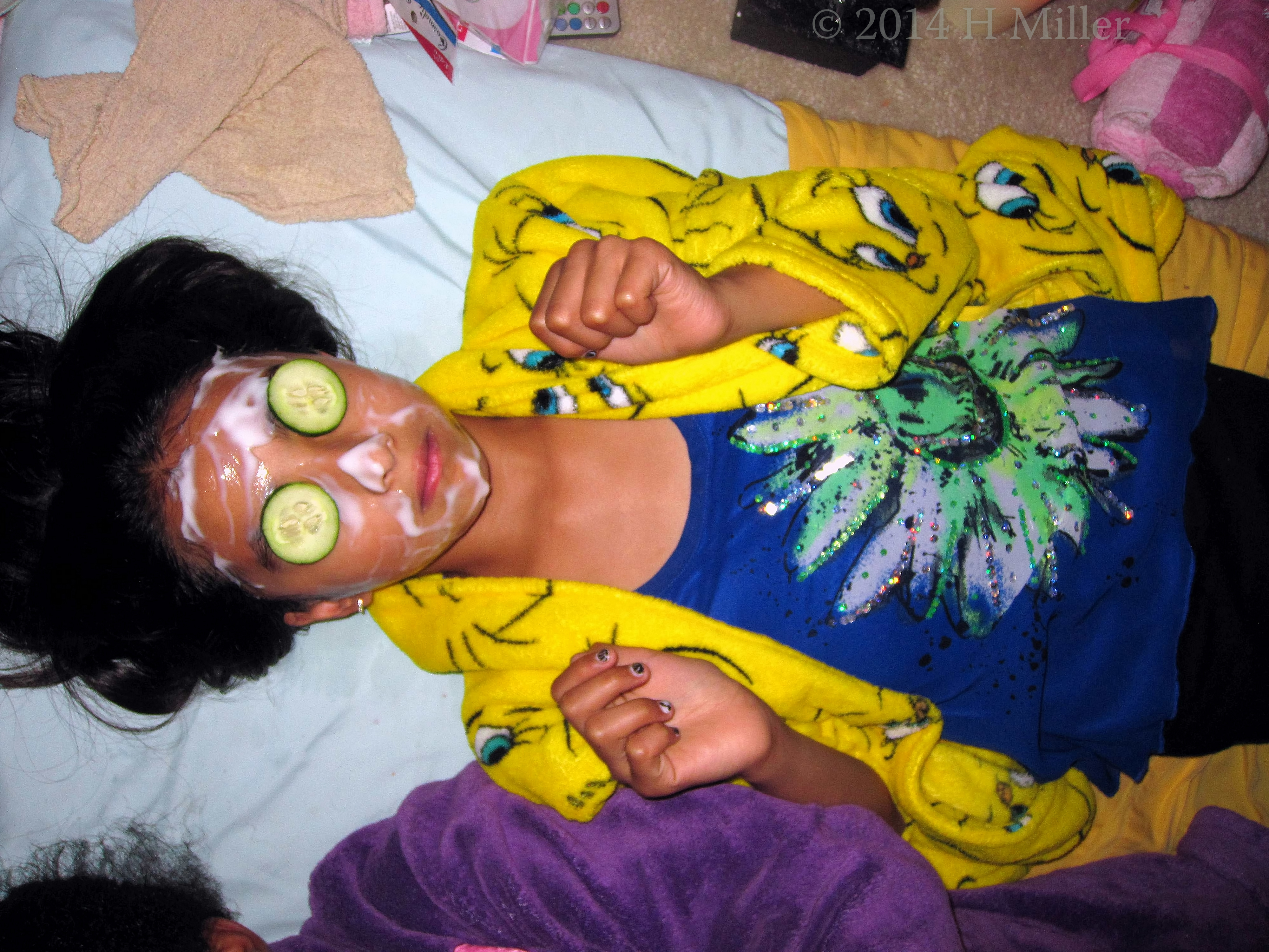 Day Spa For Kids Facial Activity. Day Spa For Kids Facial Activity.