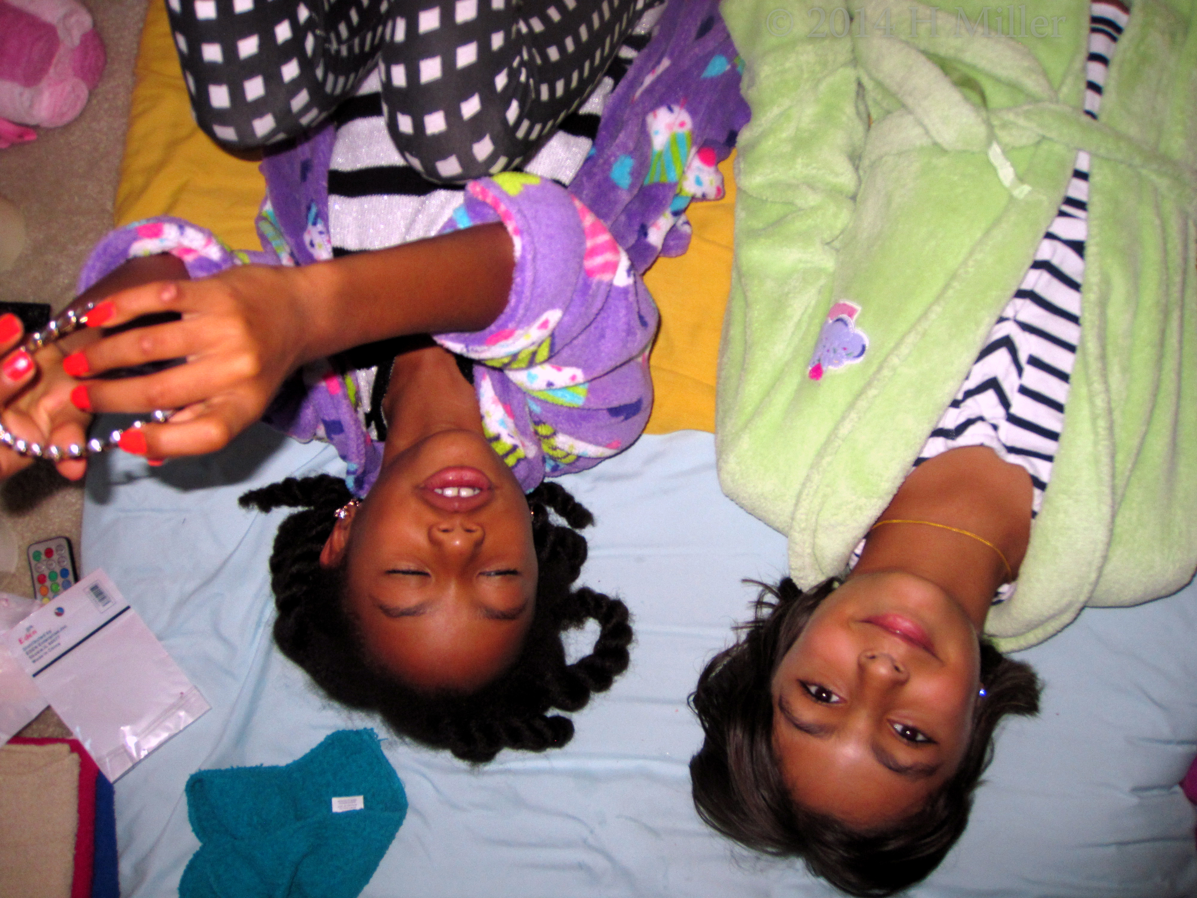 Getting Facials Together At Dafina's Spa Birthday. Getting Facials Together At Dafina's Spa Birthday.